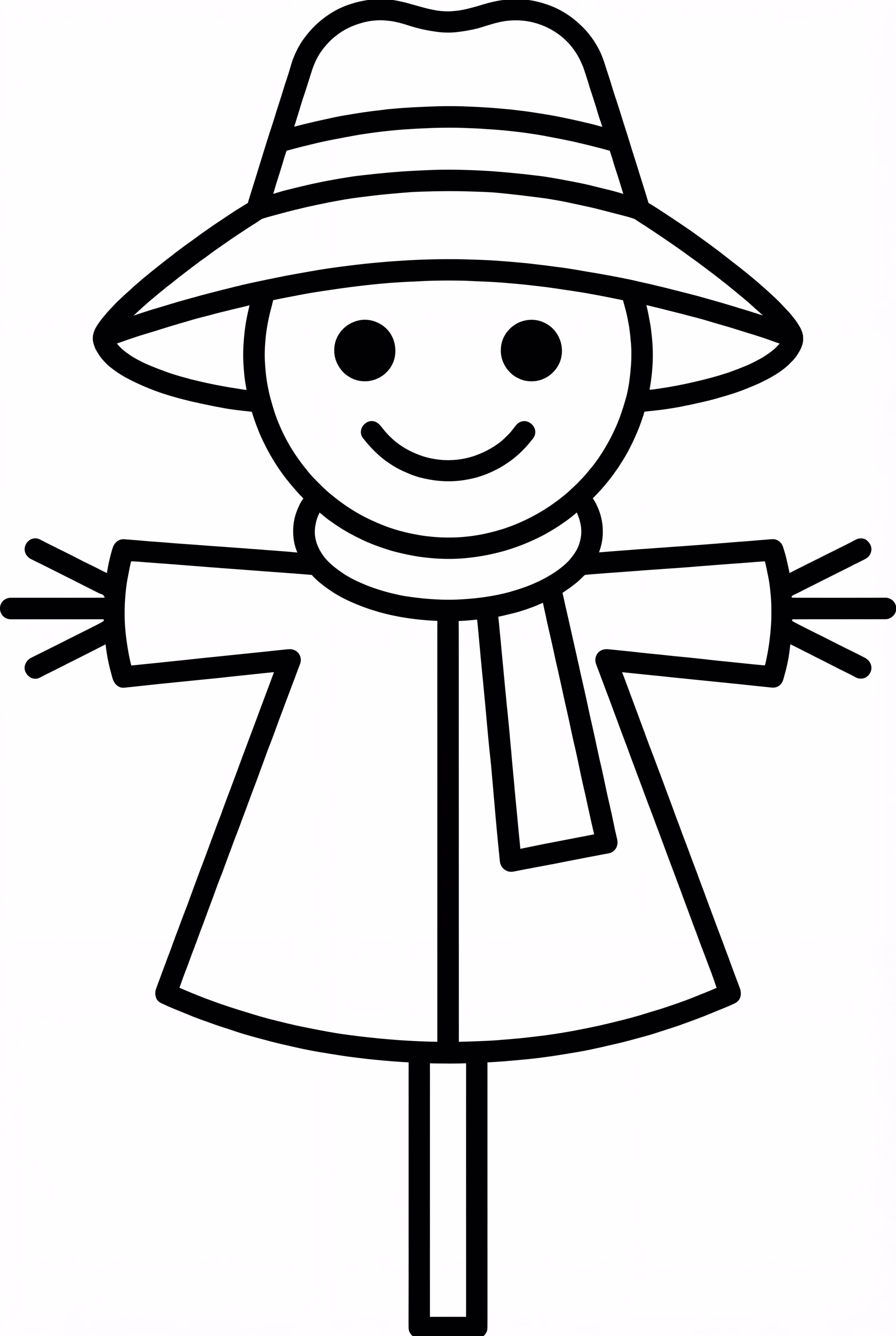 Scarecrow With A Scarf