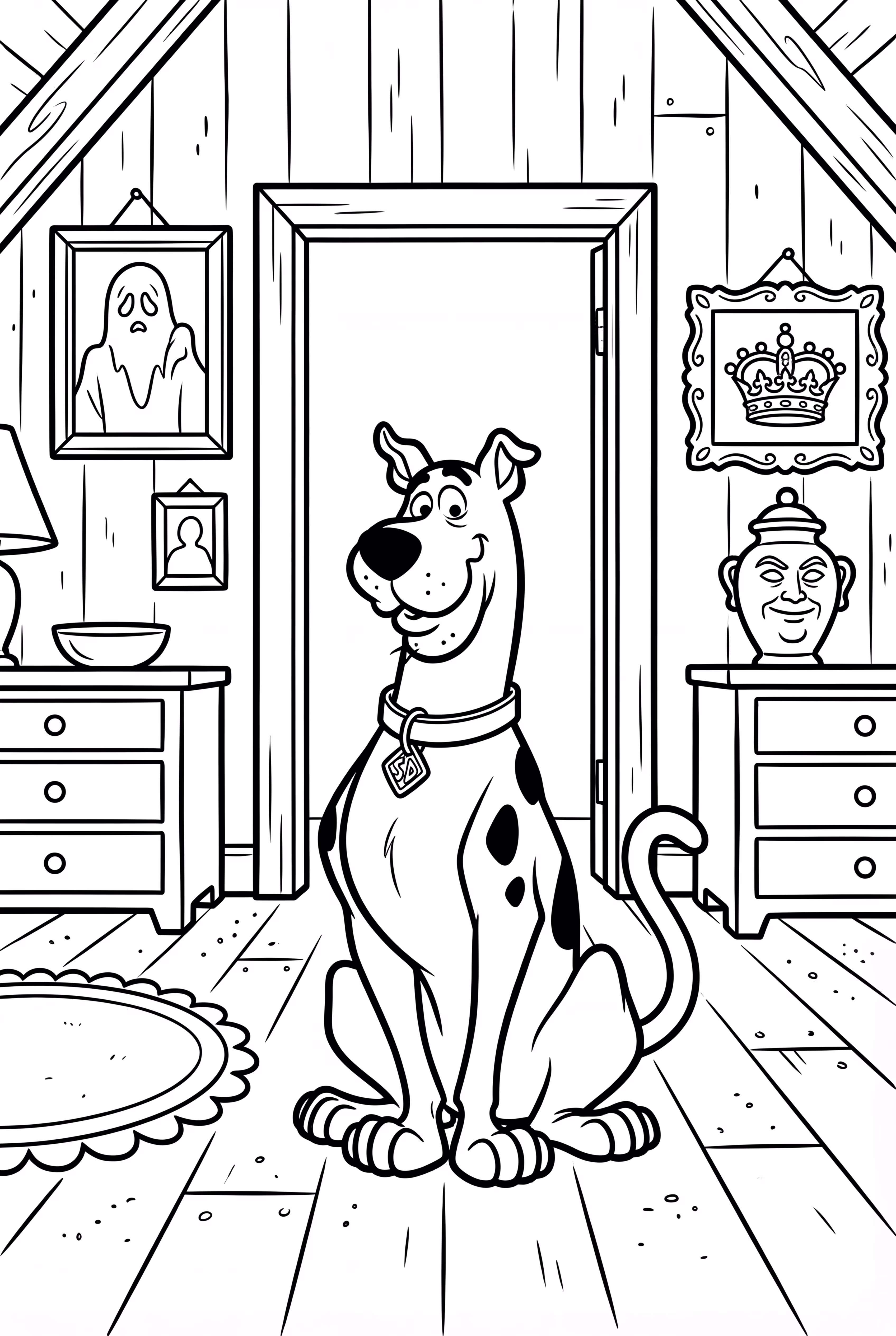 Scooby Doo Exploring Haunted Christmas Attic