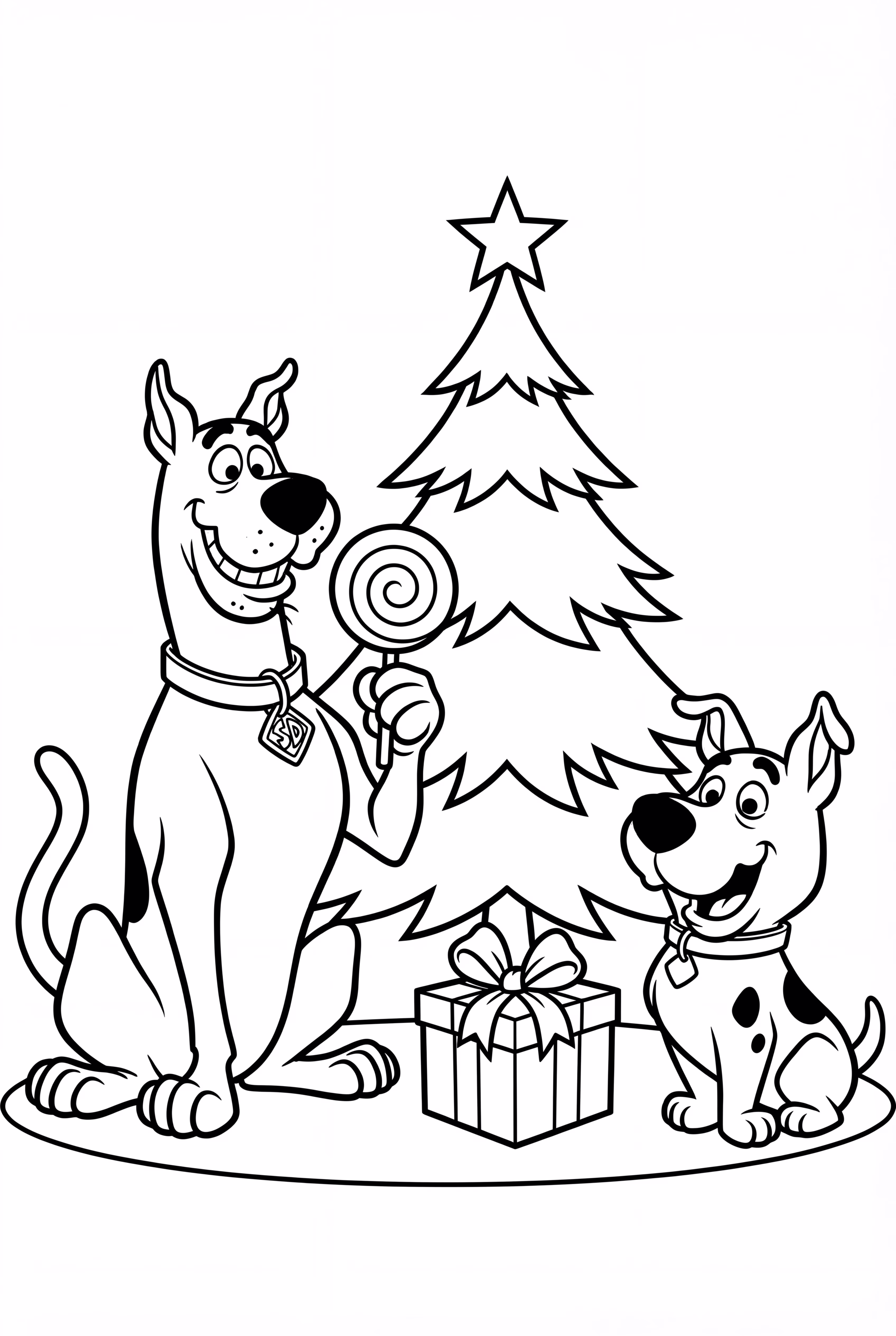 Scooby Doo Solving A Spooky Christmas Riddle