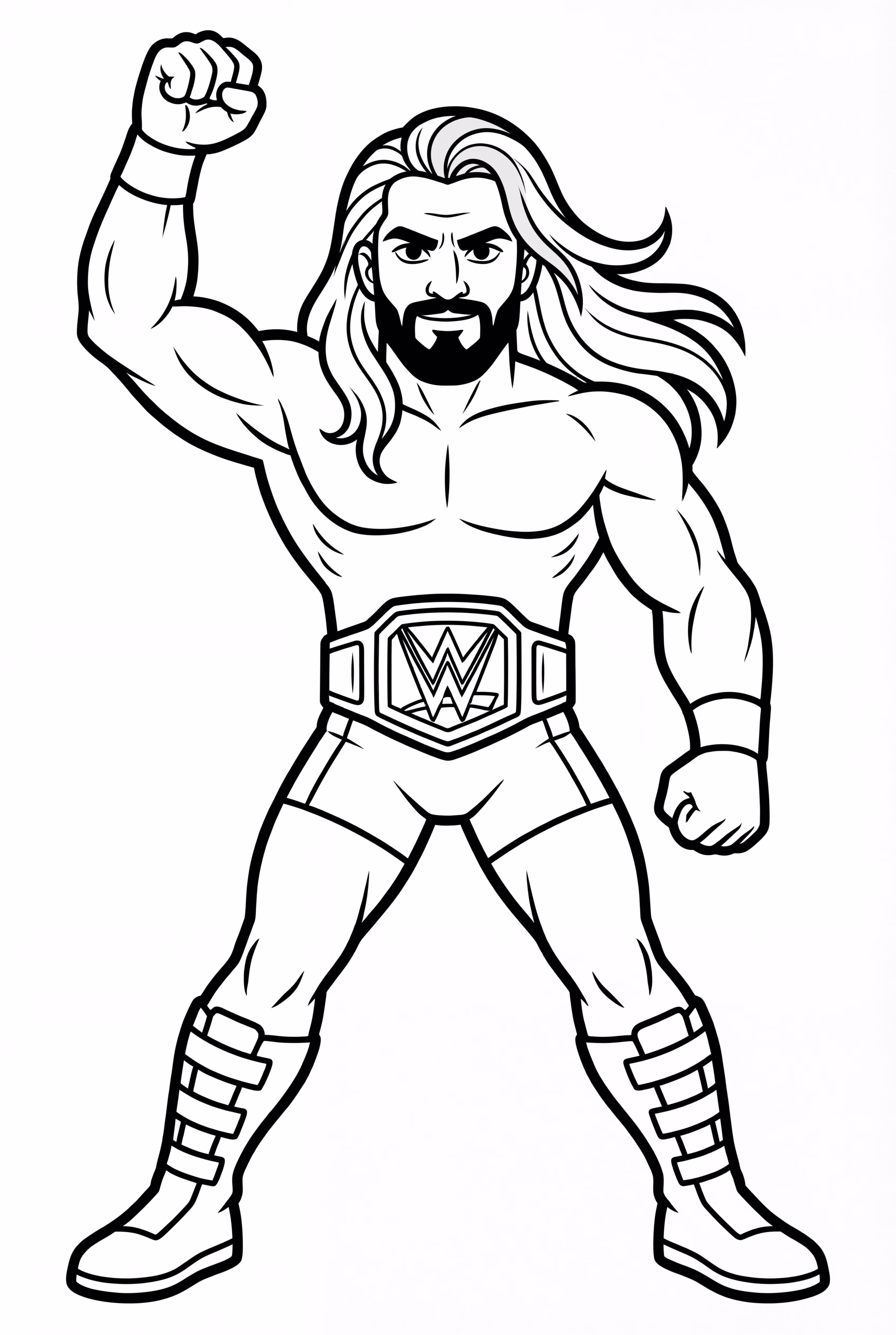 Seth Rollins With Blonde Streak