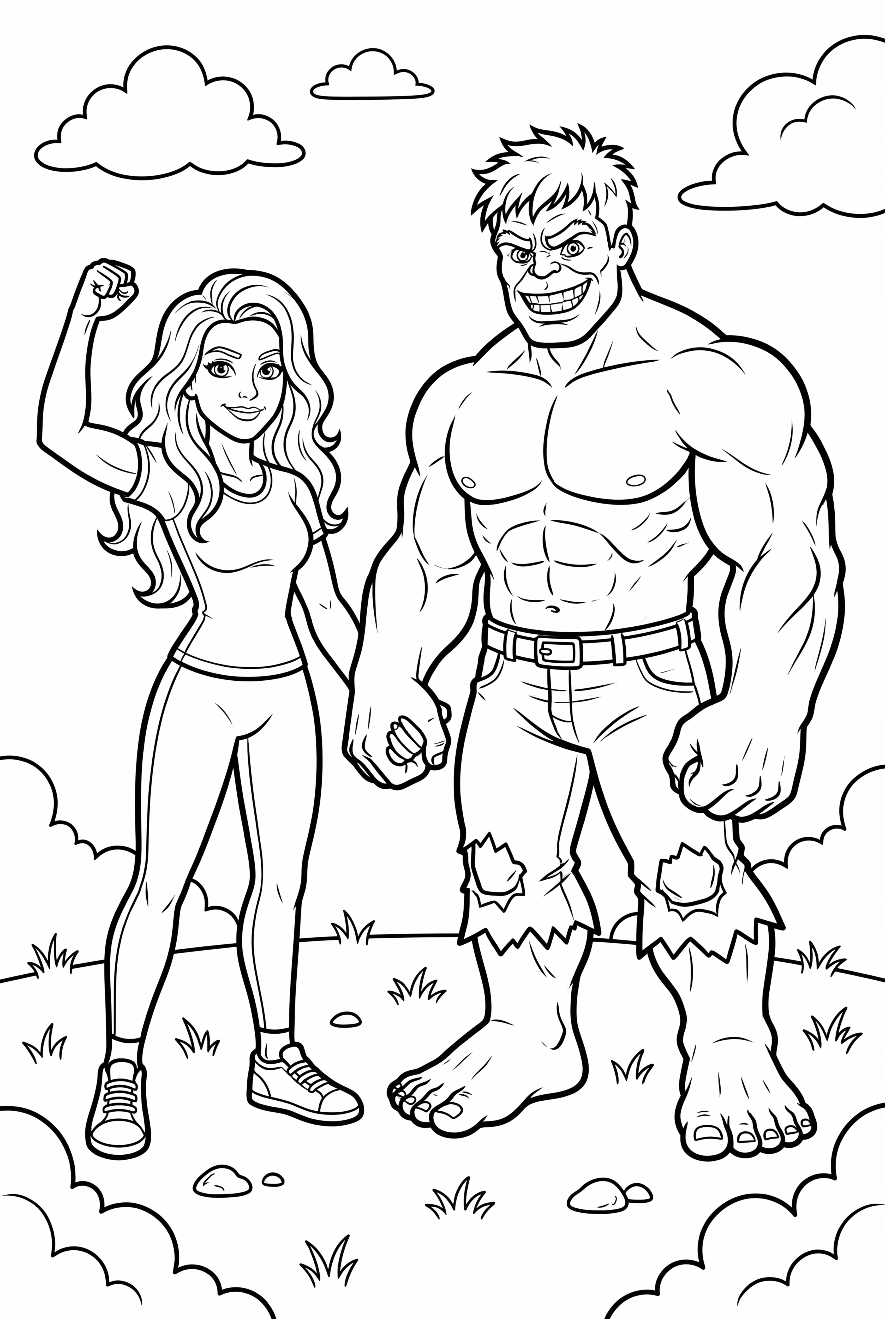 女浩克帮助浩克