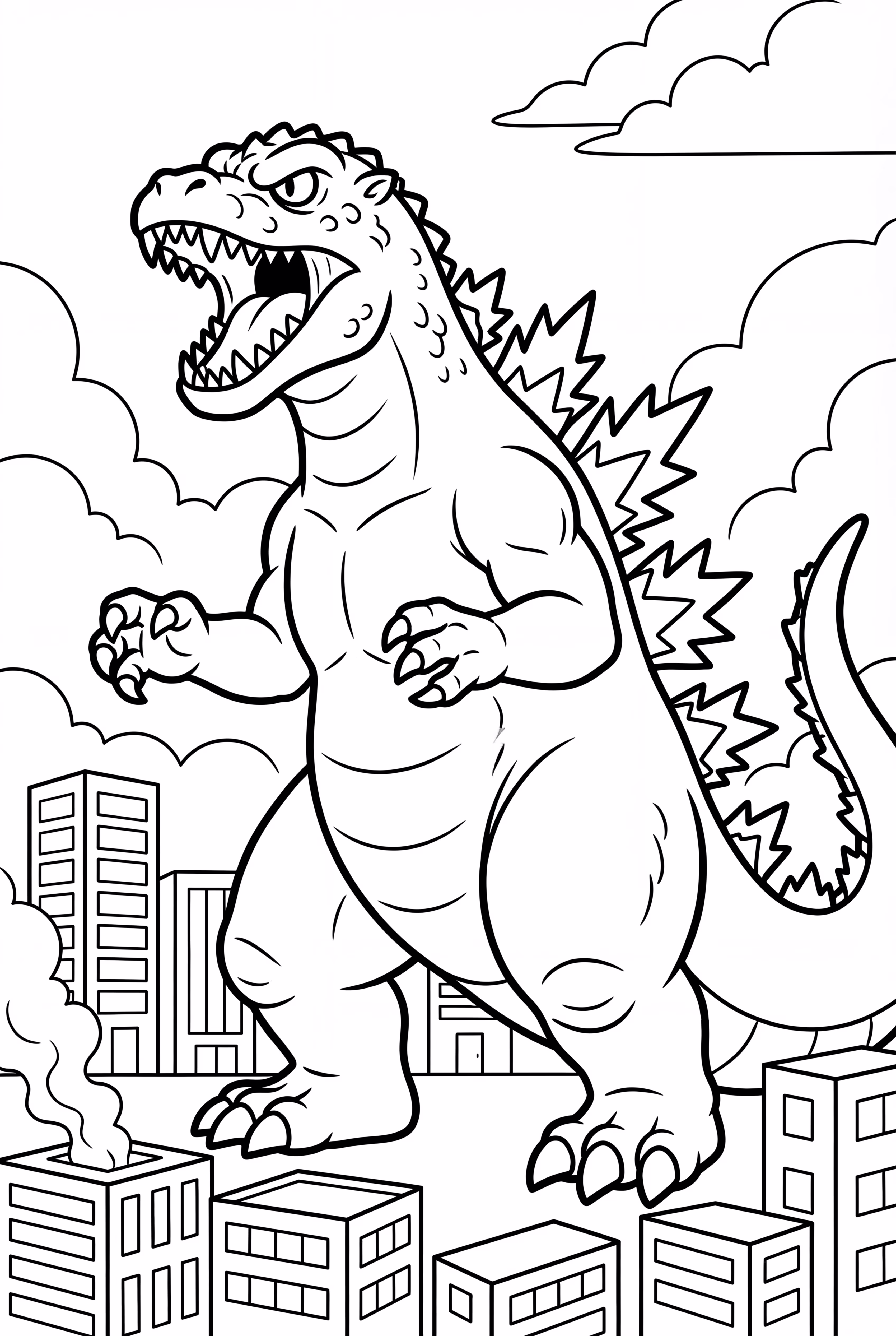 shin godzilla city attack