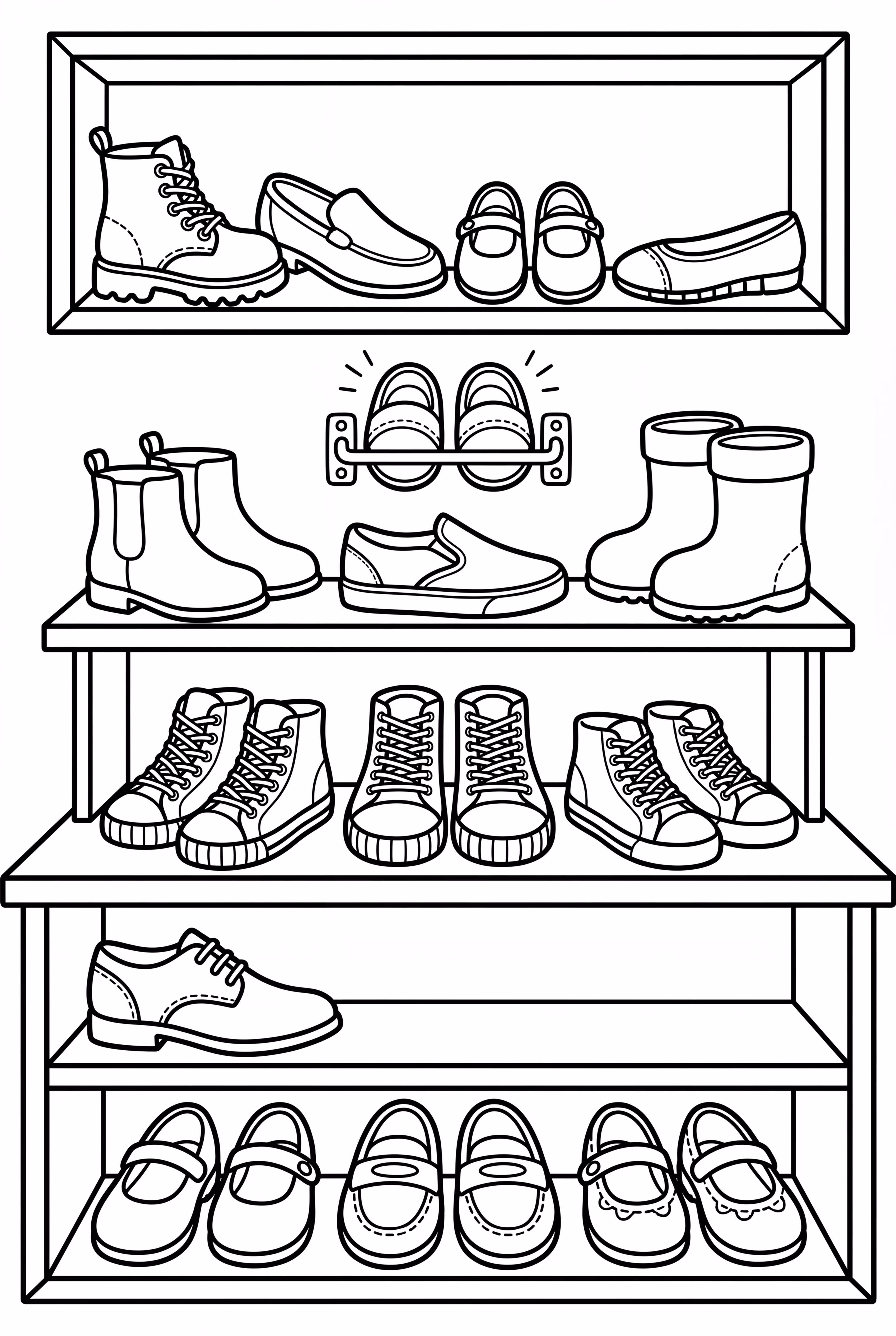 Shoe Collection Display