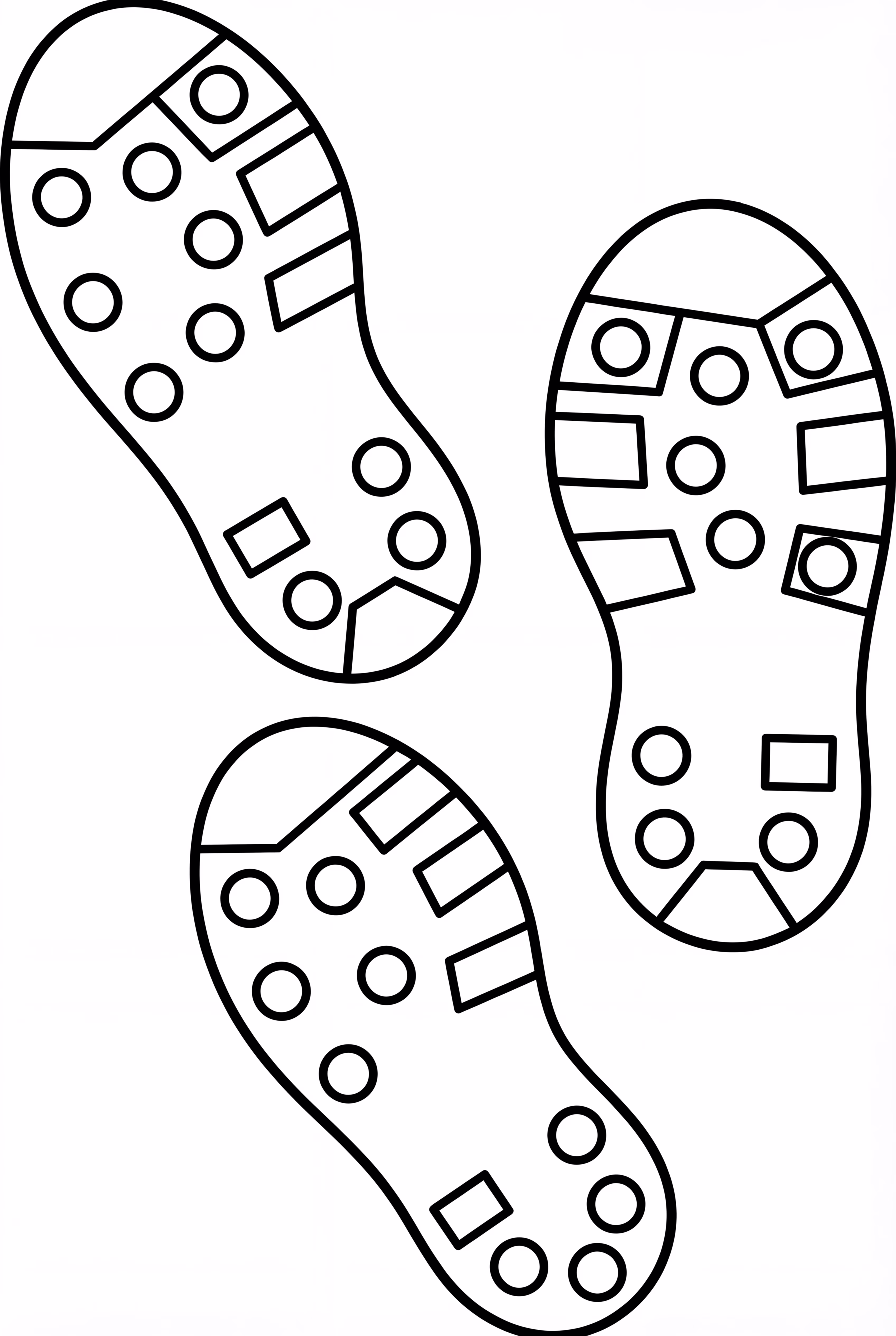 Shoeprint Marks On Soccer Field