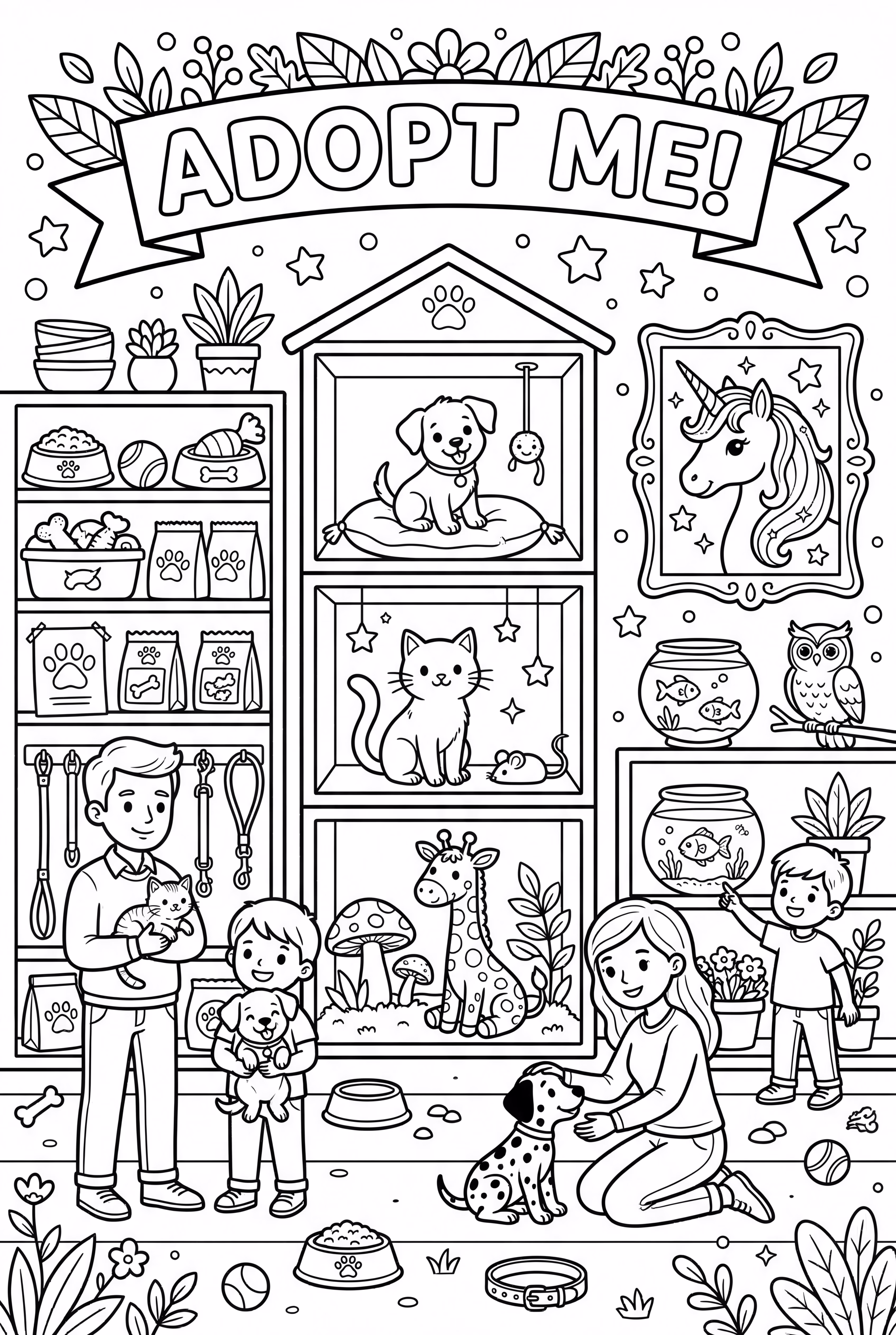 Shopping Inside The Adopt Me Pet Shop