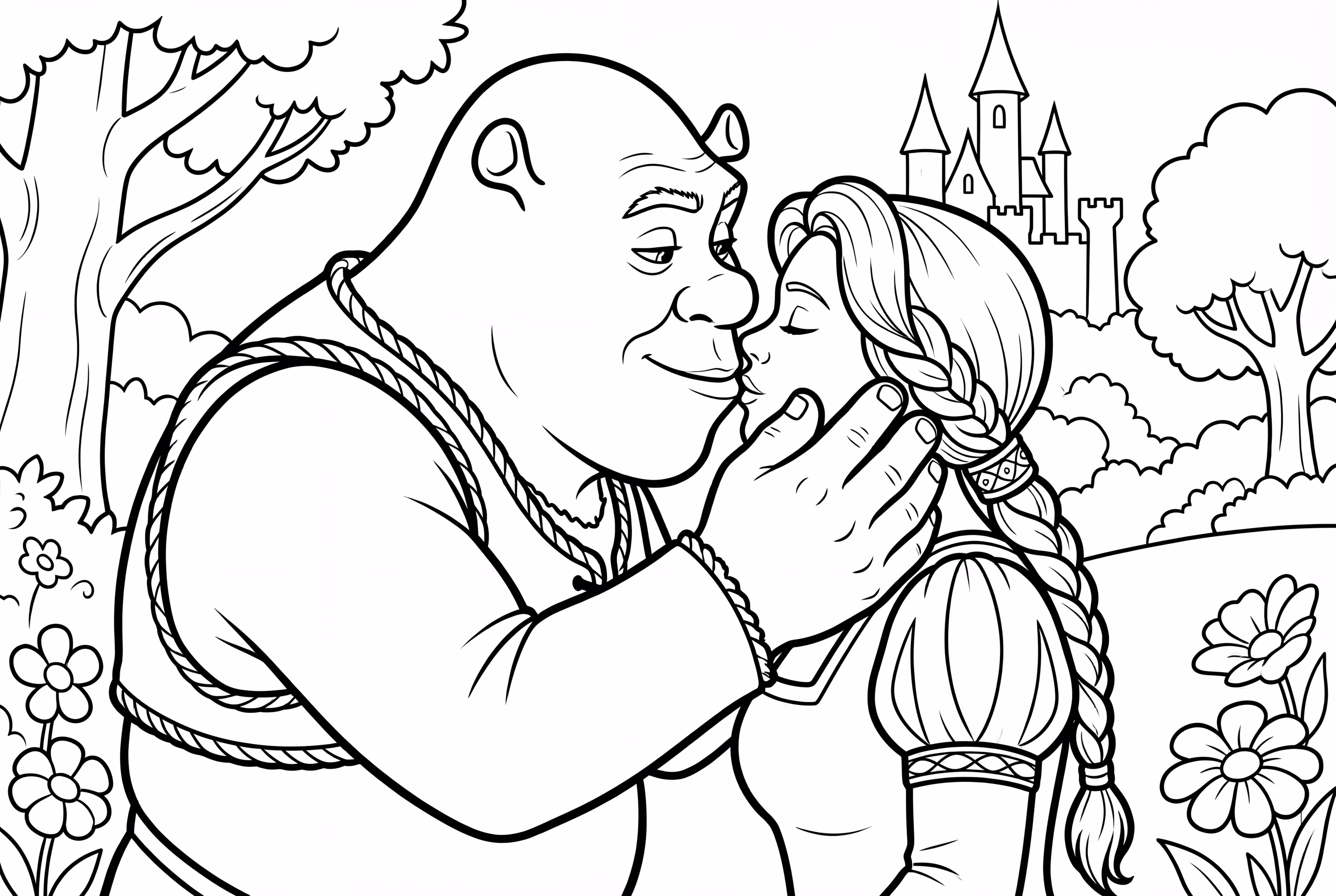 Shrek rompt la malédiction de Fiona