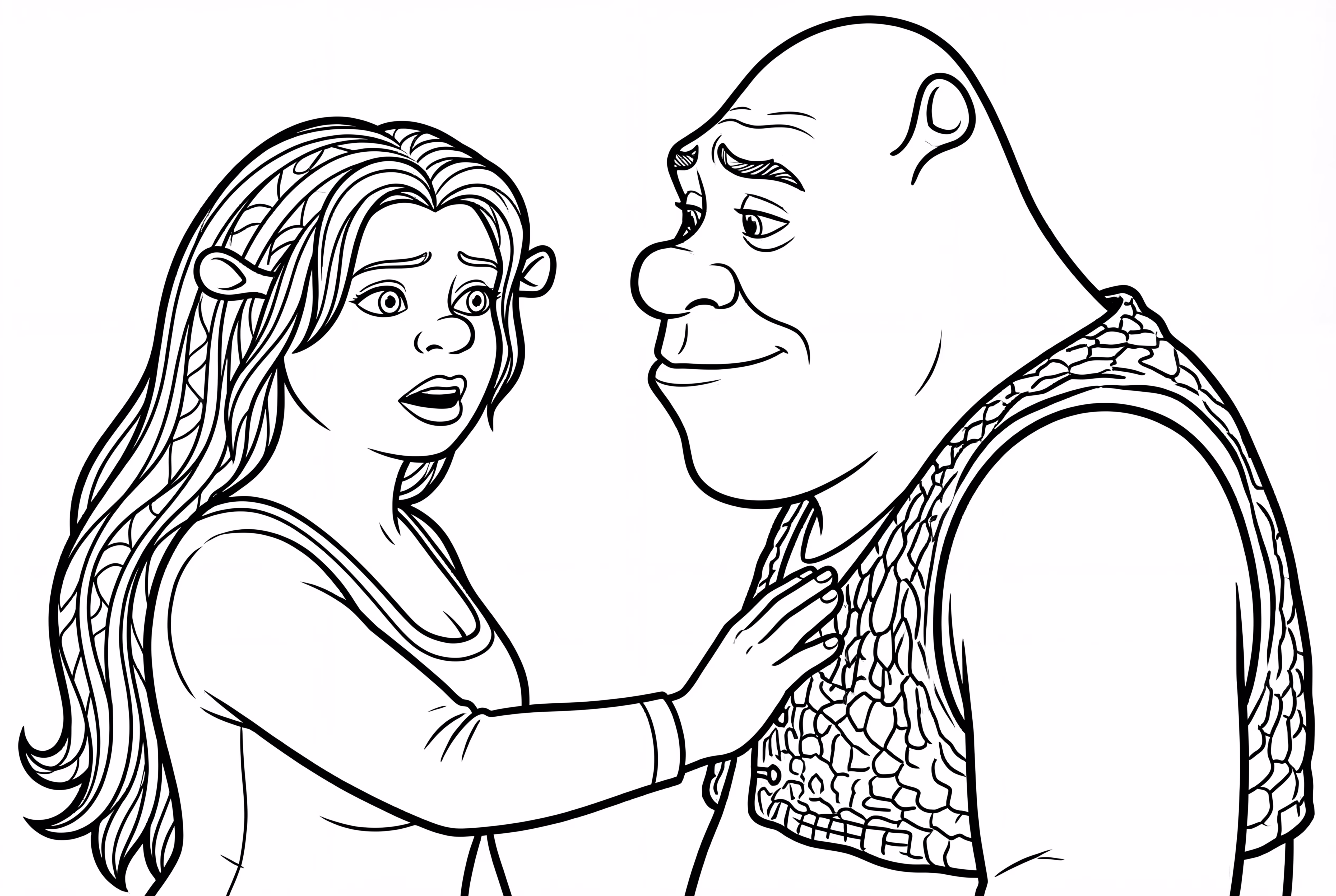 Shrek Fiona Rejetés