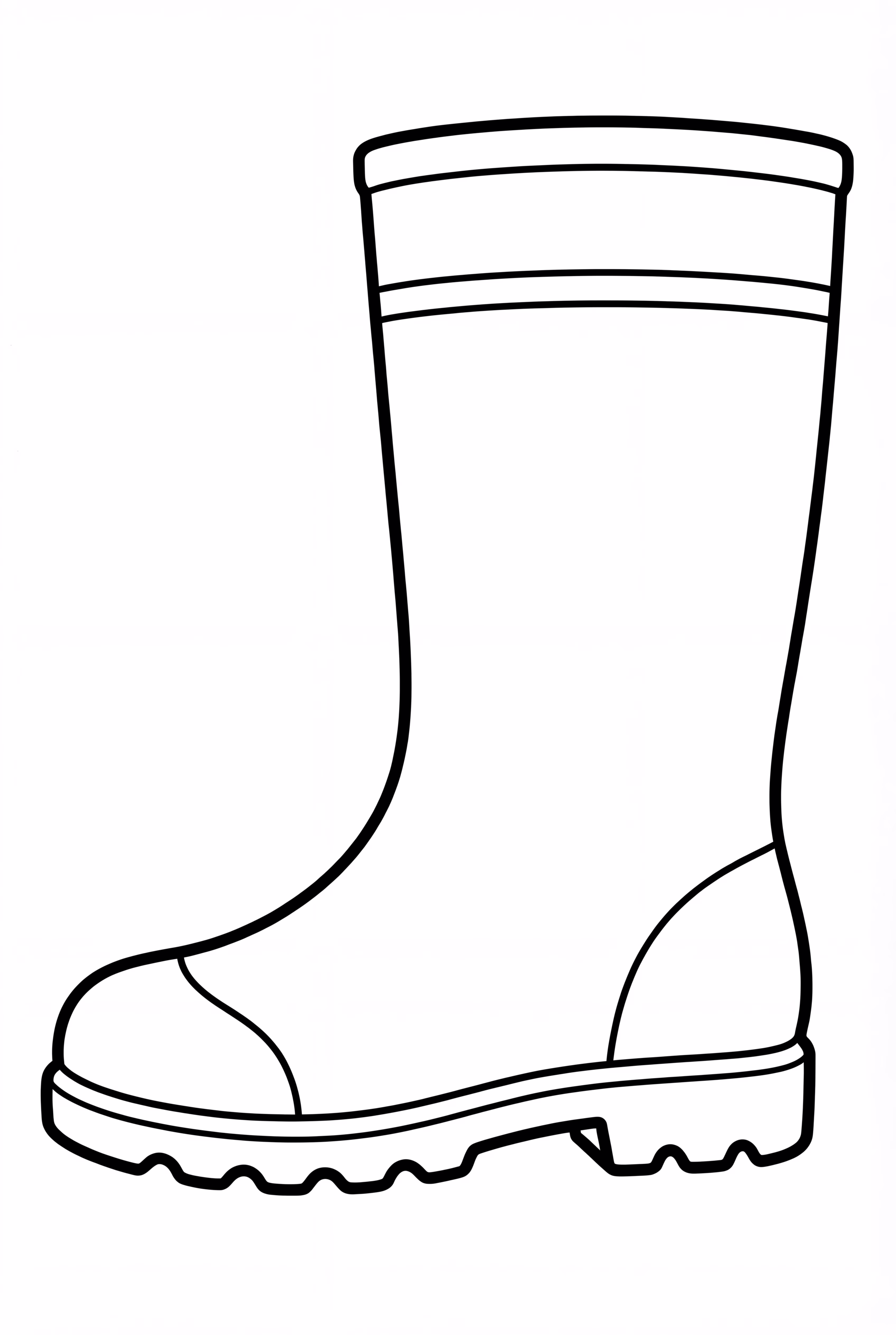 Simple Autumn Fall Rainboot