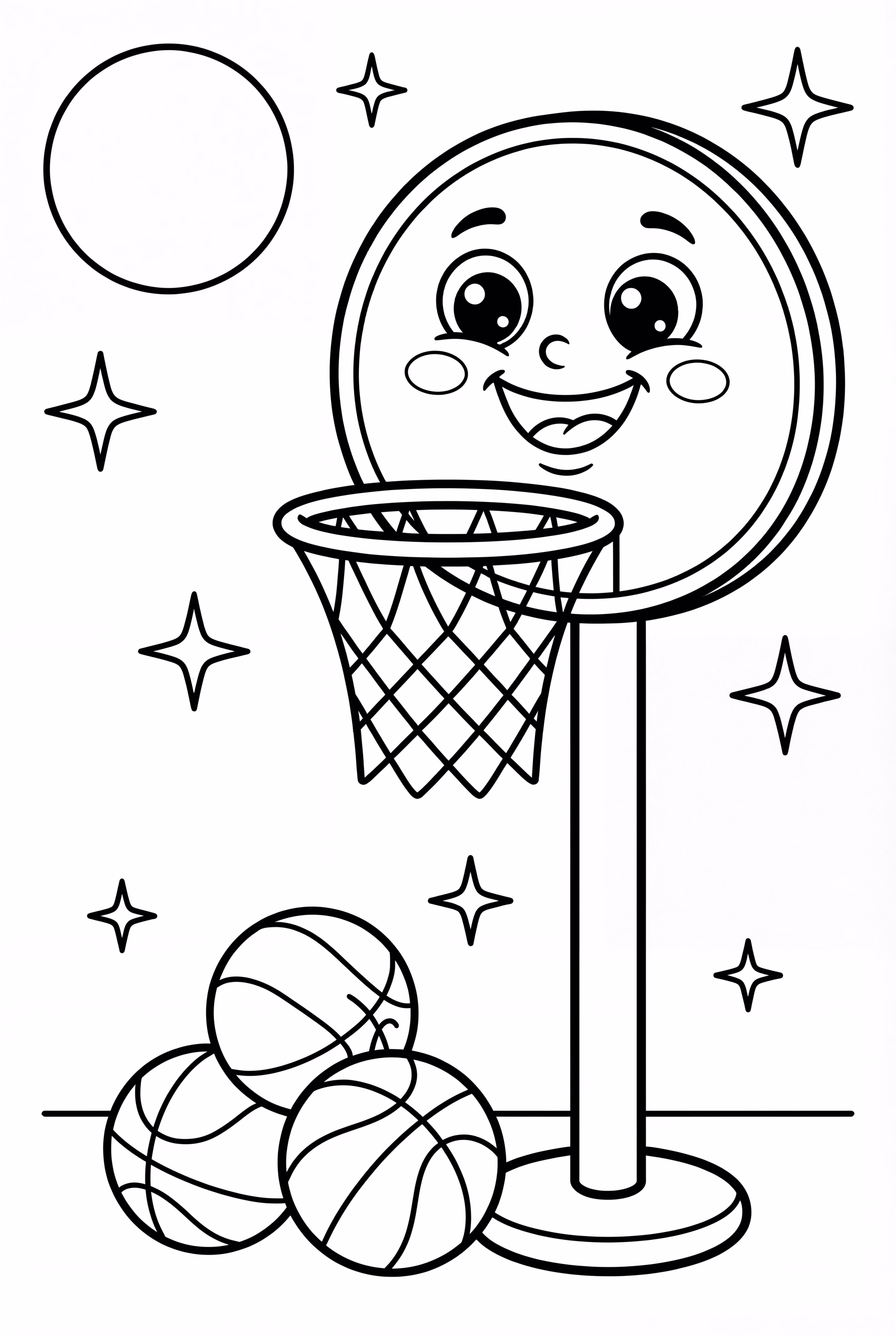 간단한 농구 골대