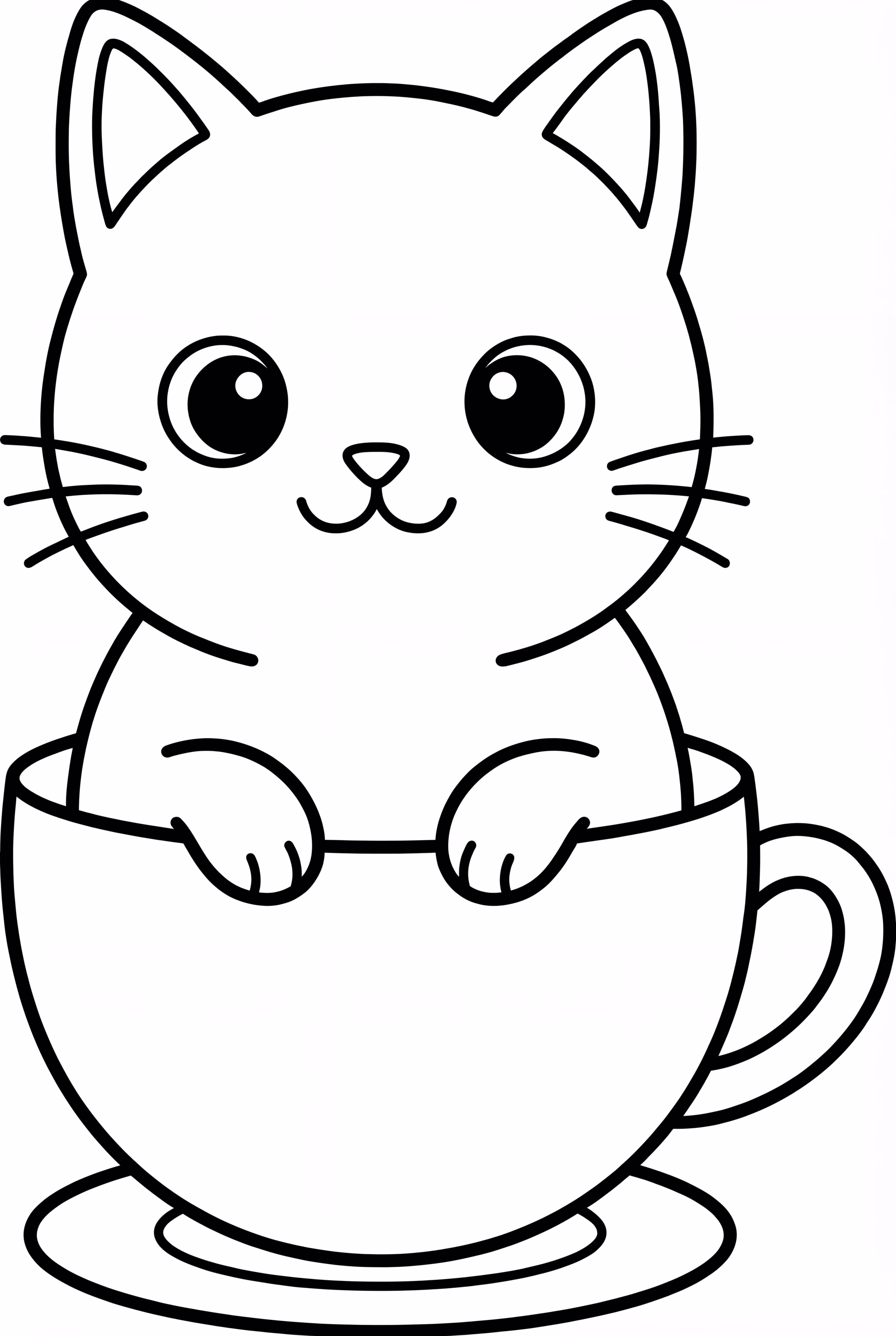 Simple Bobbie Goods Cat In A Teacup