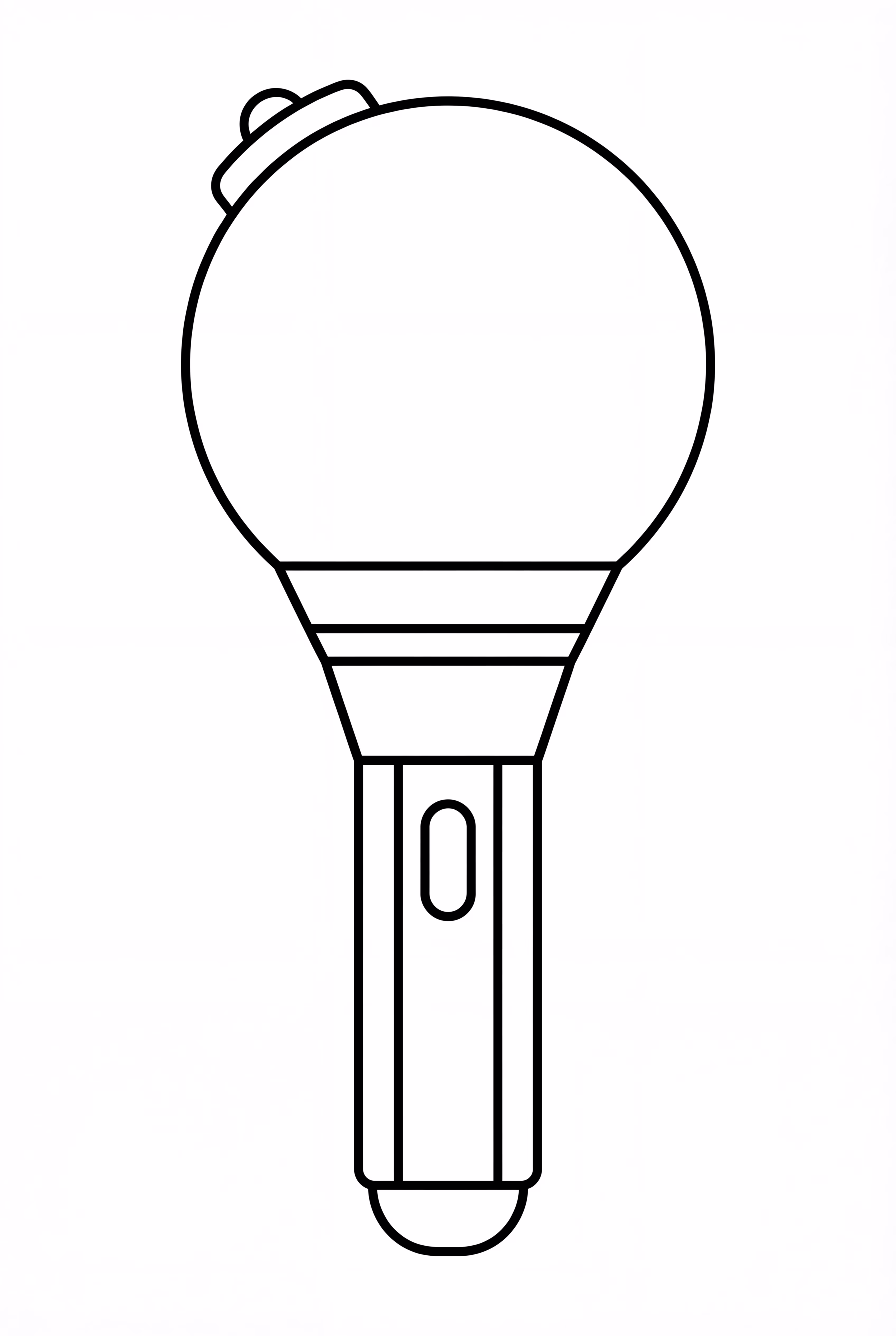 Simple BTS Army Bomb Lightstick