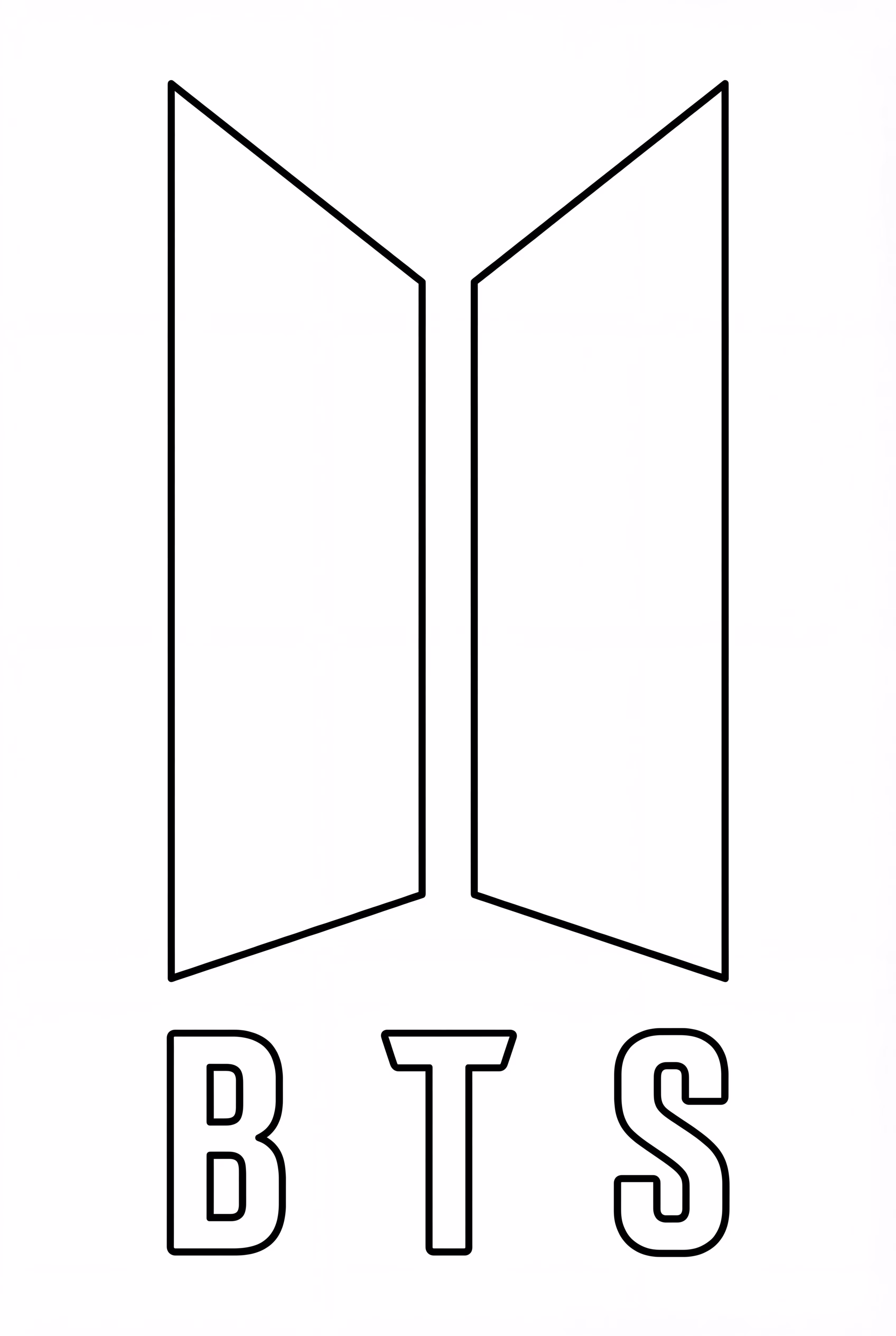 Simple BTS Logo