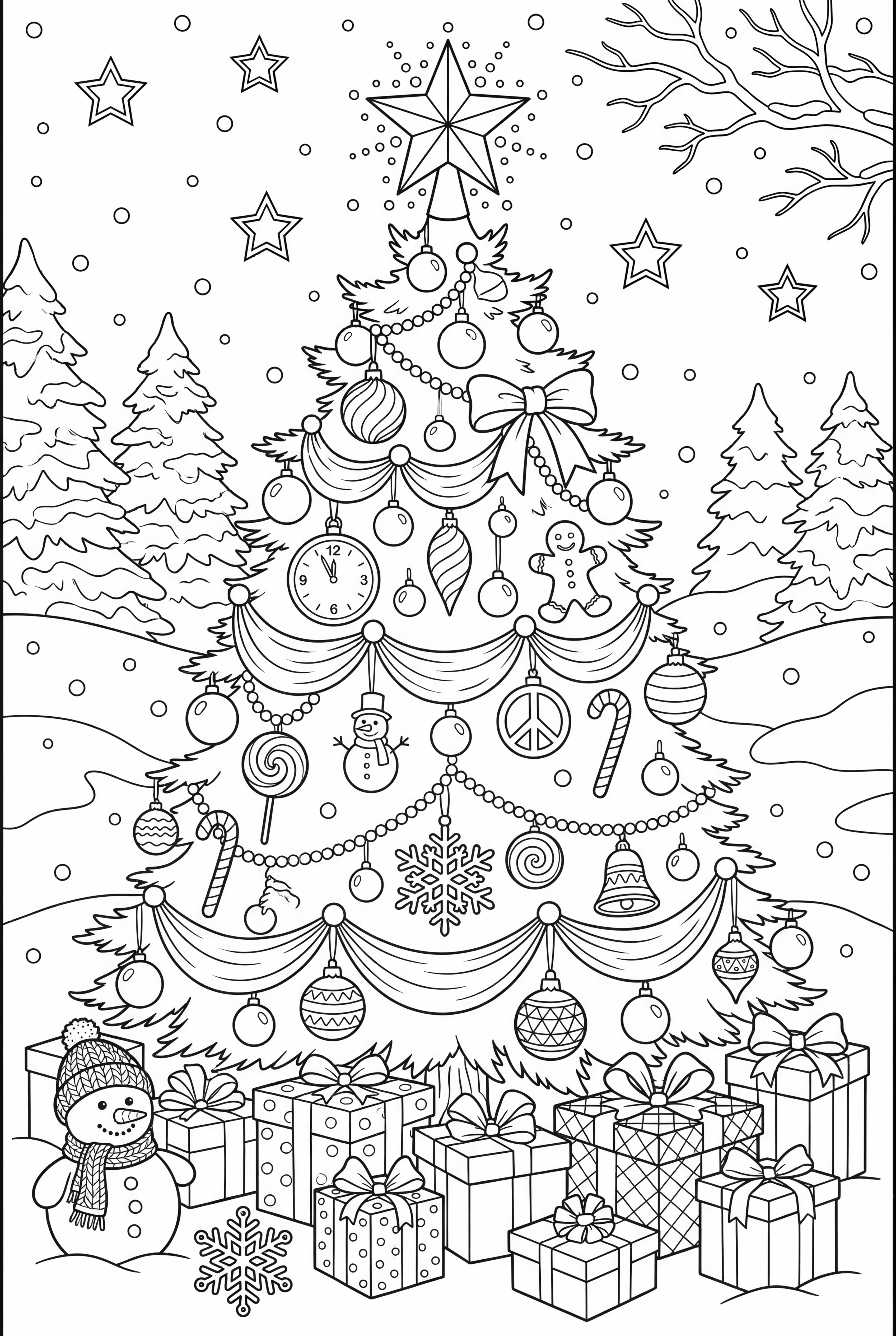 Sapin de Noël Simple-2