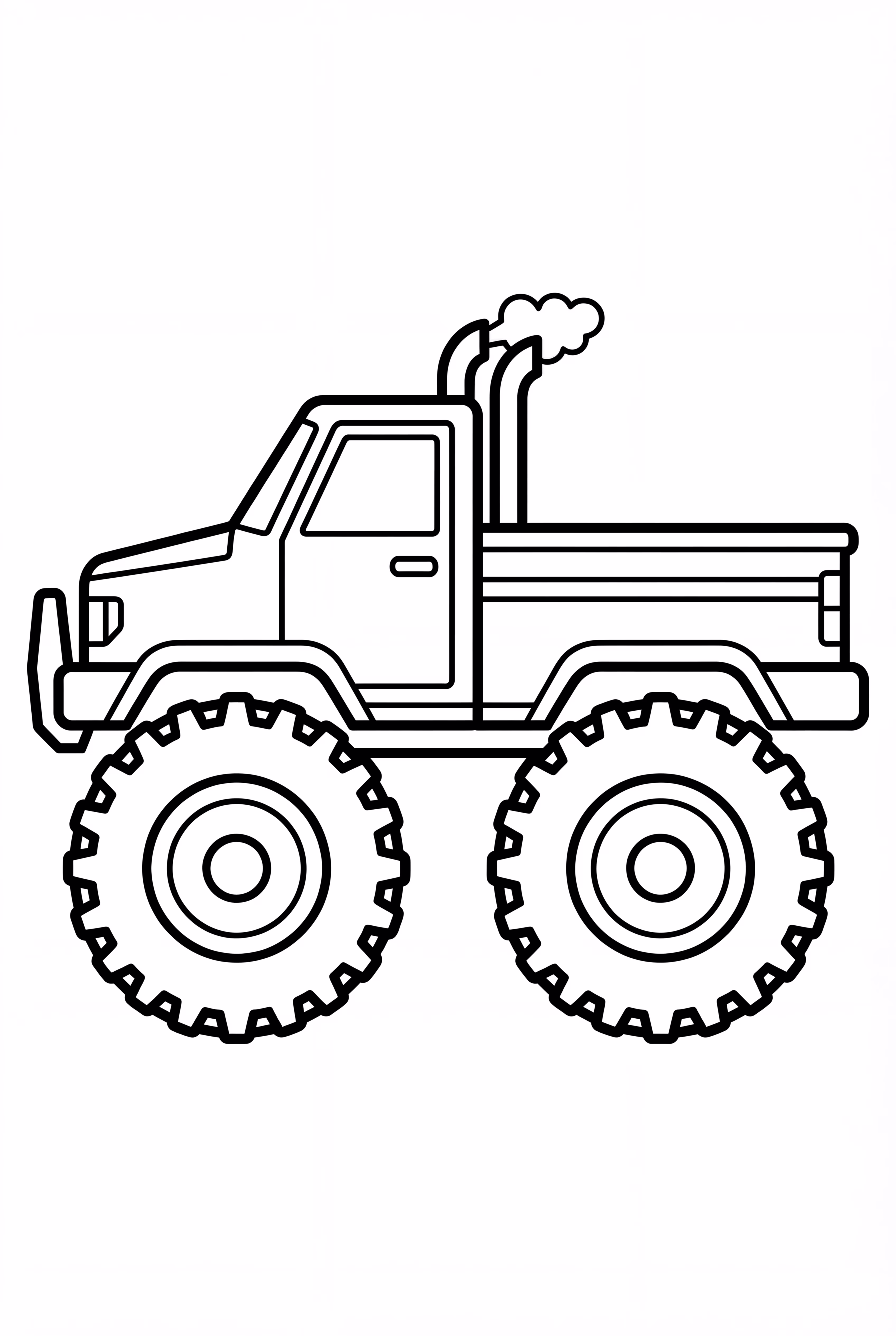 Simple Classic Monster Truck