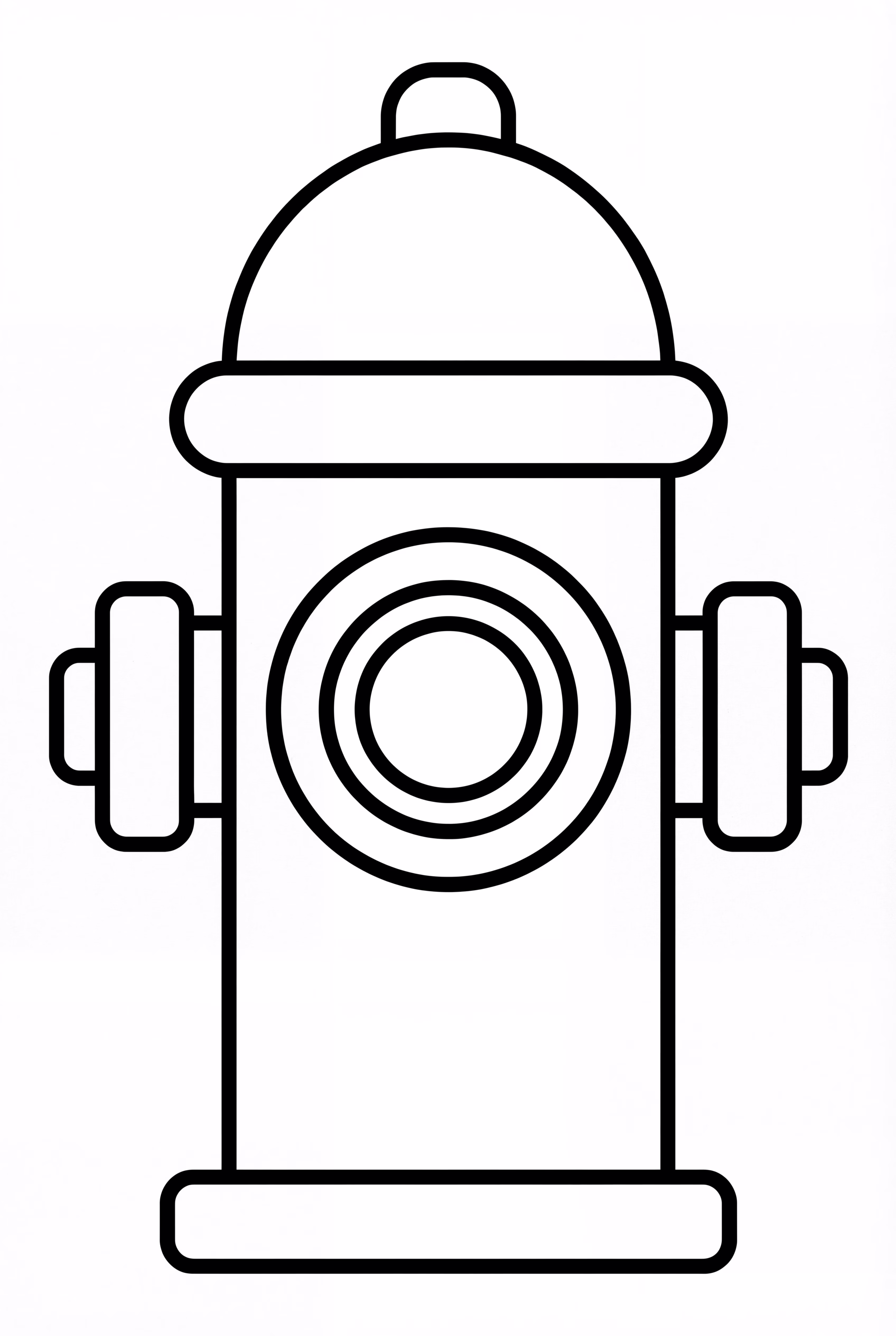 Simple Fire Safety Hydrant