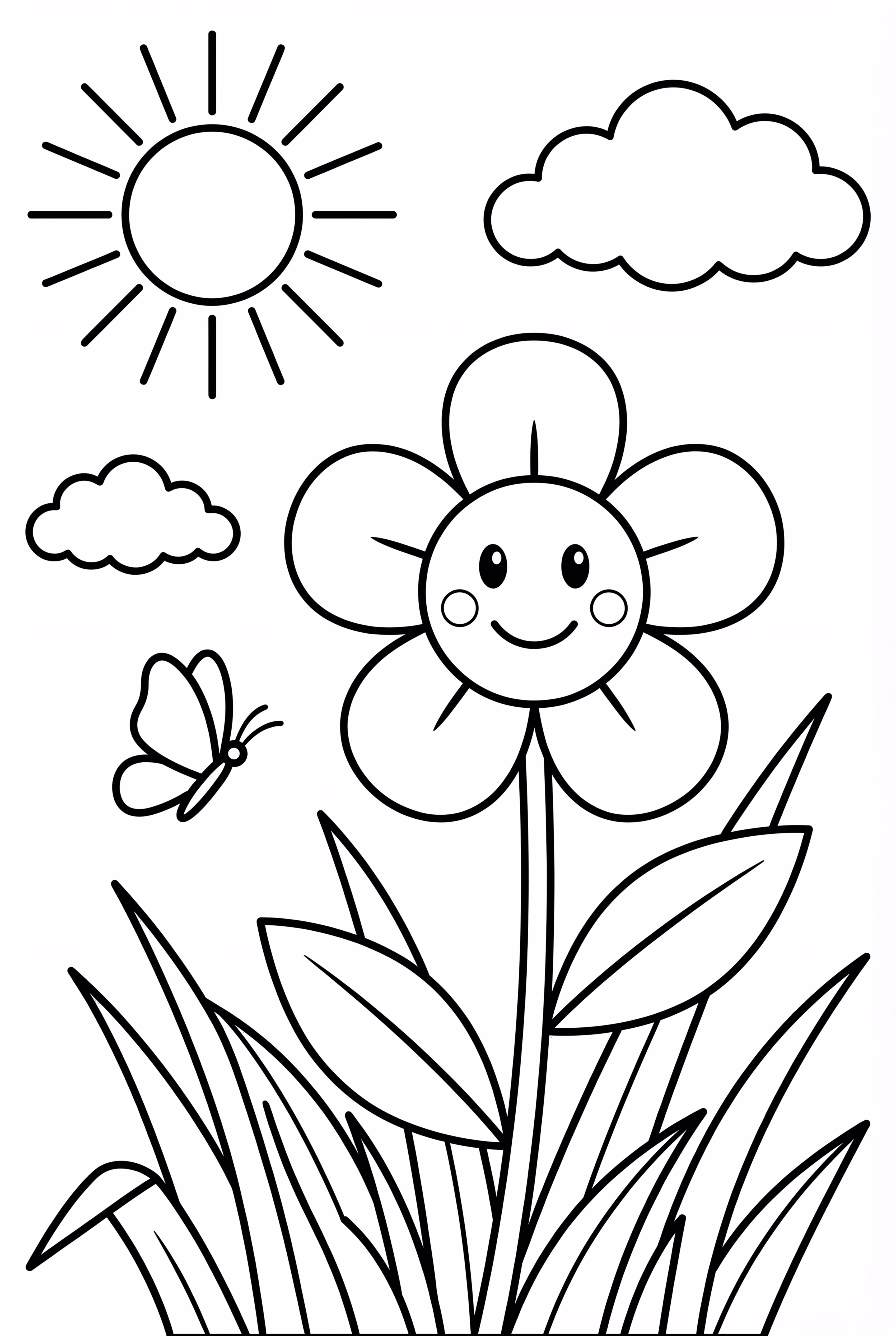 Simple Garden Flower