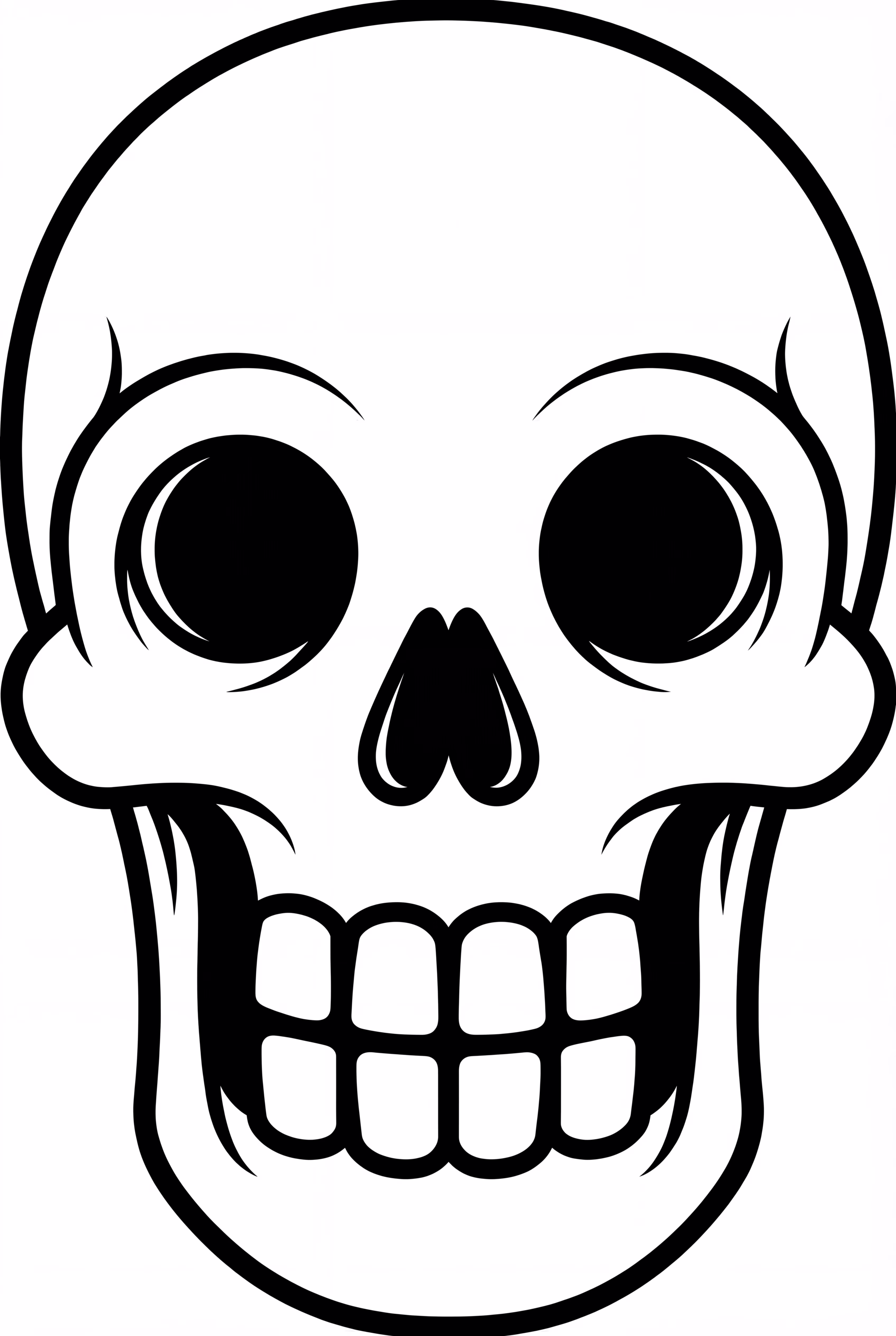 Simple Graffiti Skull