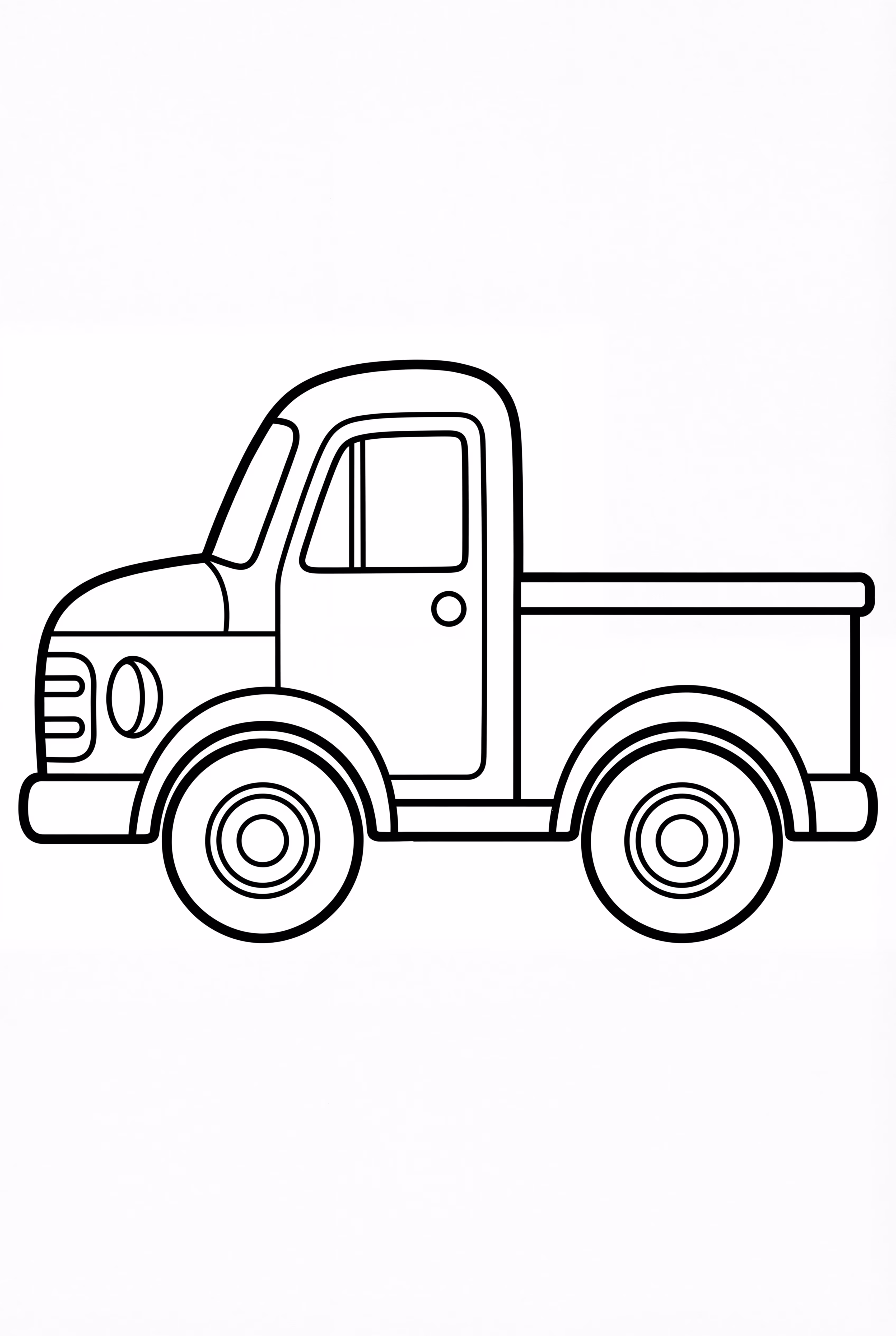 簡單的Hot Wheels皮卡車