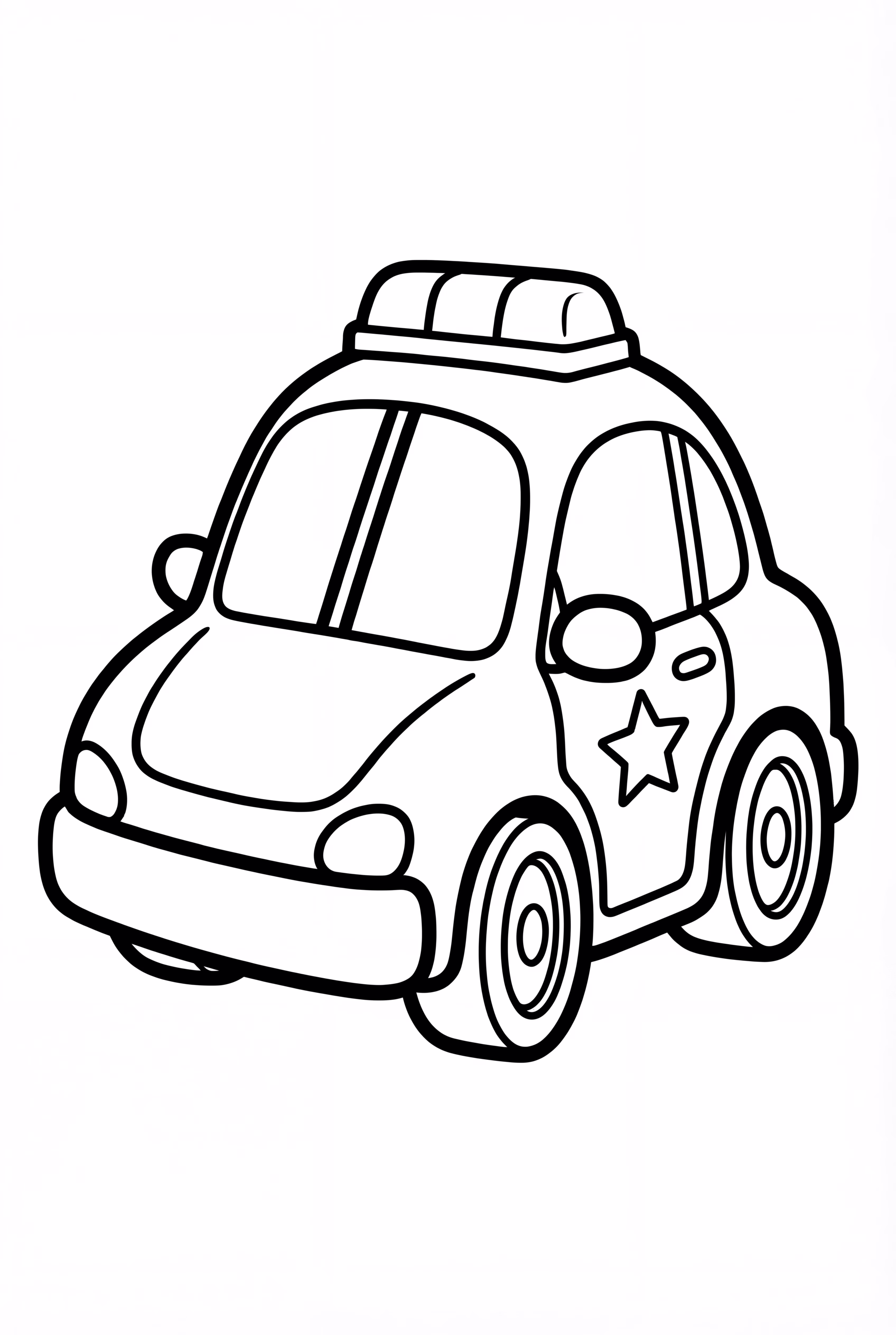 Simple Hot Wheels Police Car