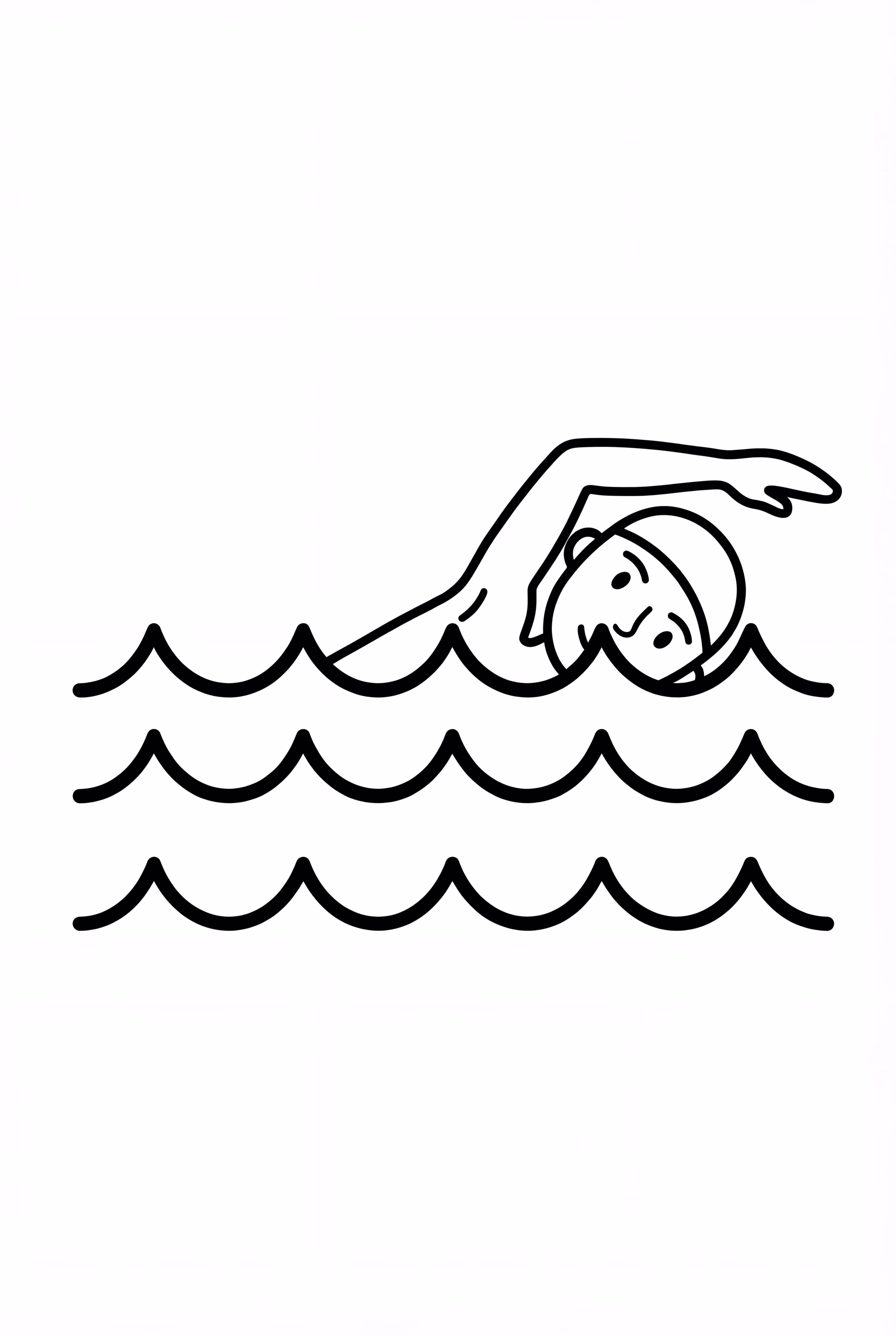 Simple Olympics Swimmer