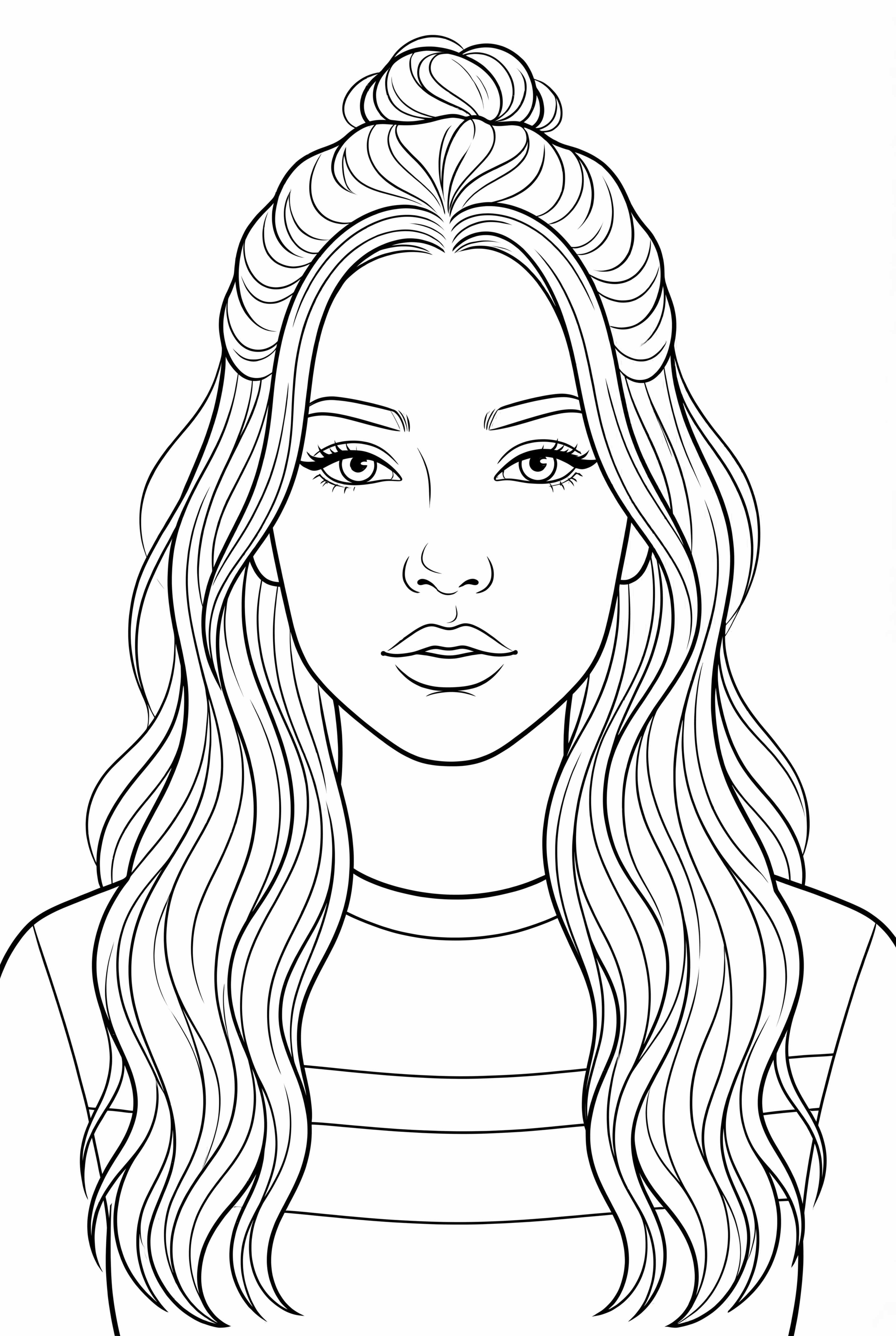 Portrait Simple de Billie Eilish