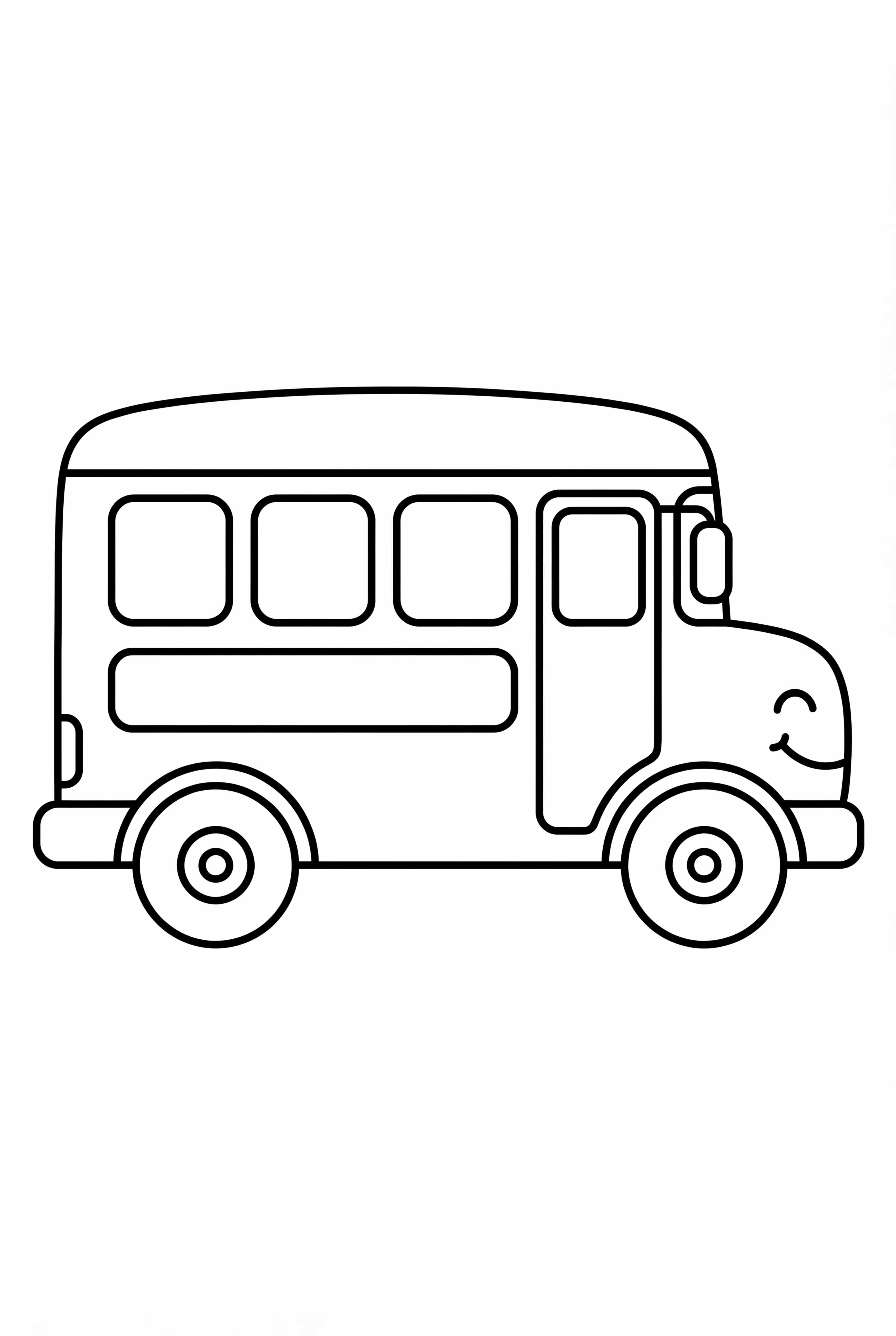 Simple School Bus Profile