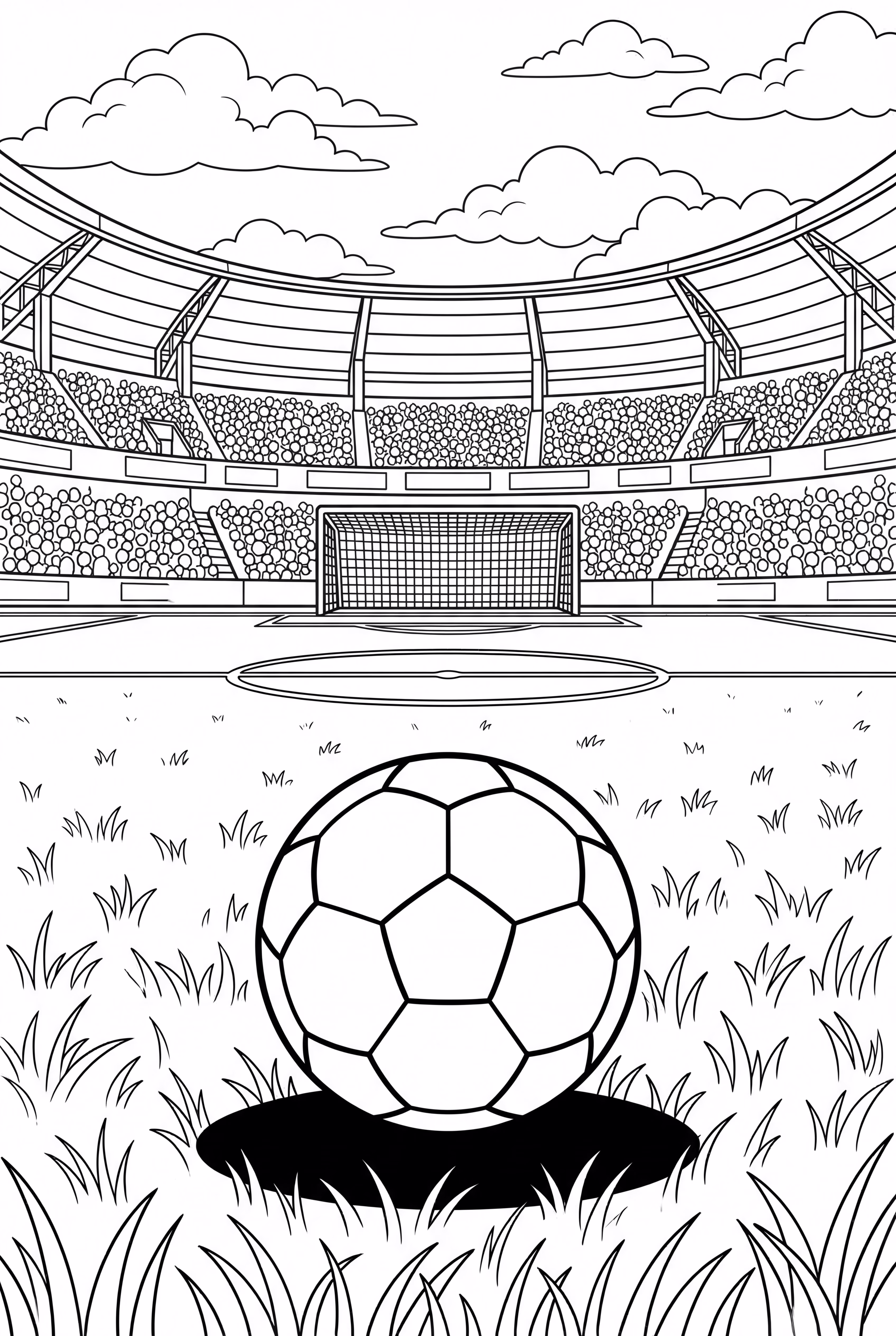 Balle de Football Simple