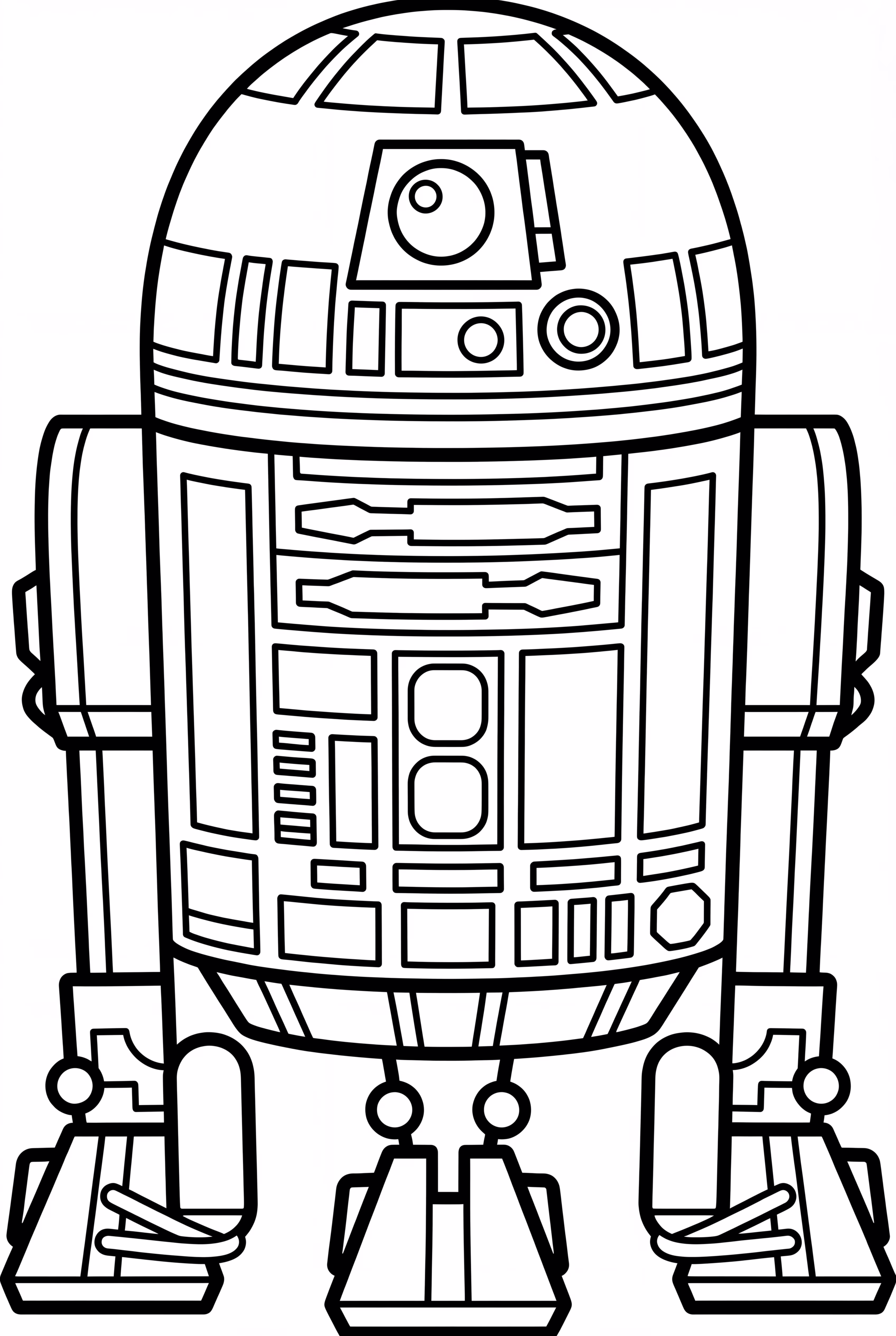 Simple Star Wars R2-D2