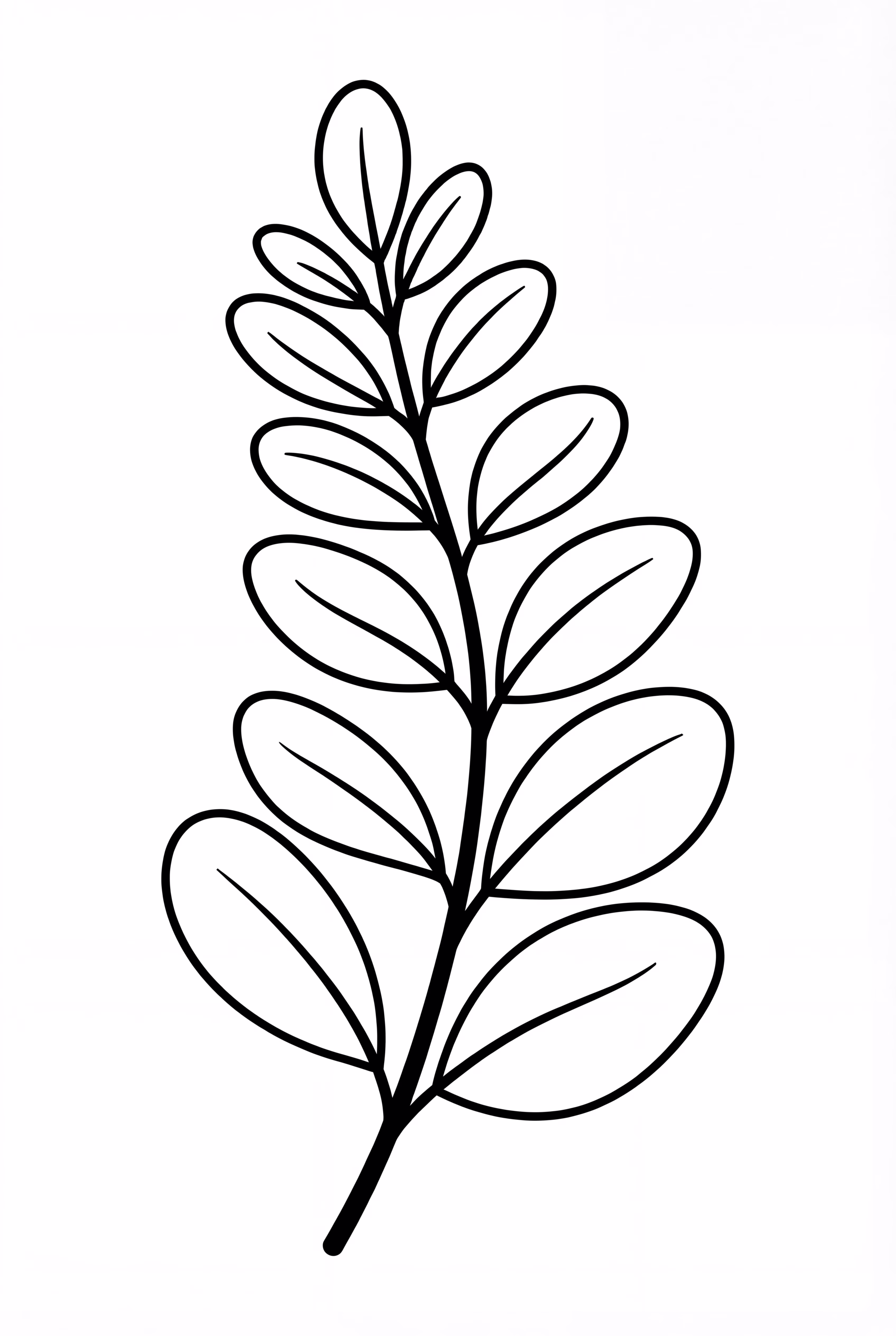 Simple Sukkot Myrtle Branch