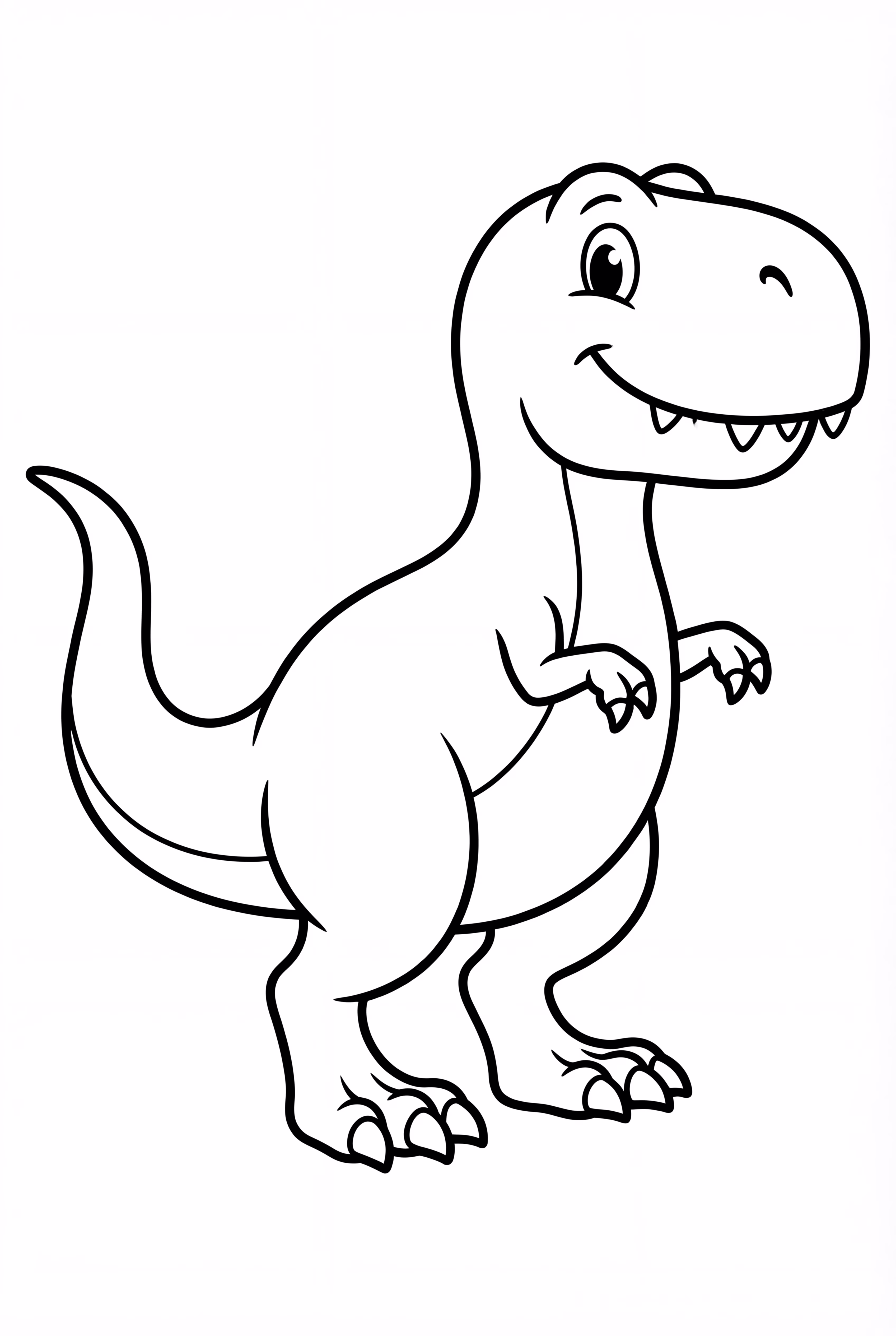 Simple T-Rex Standing Still