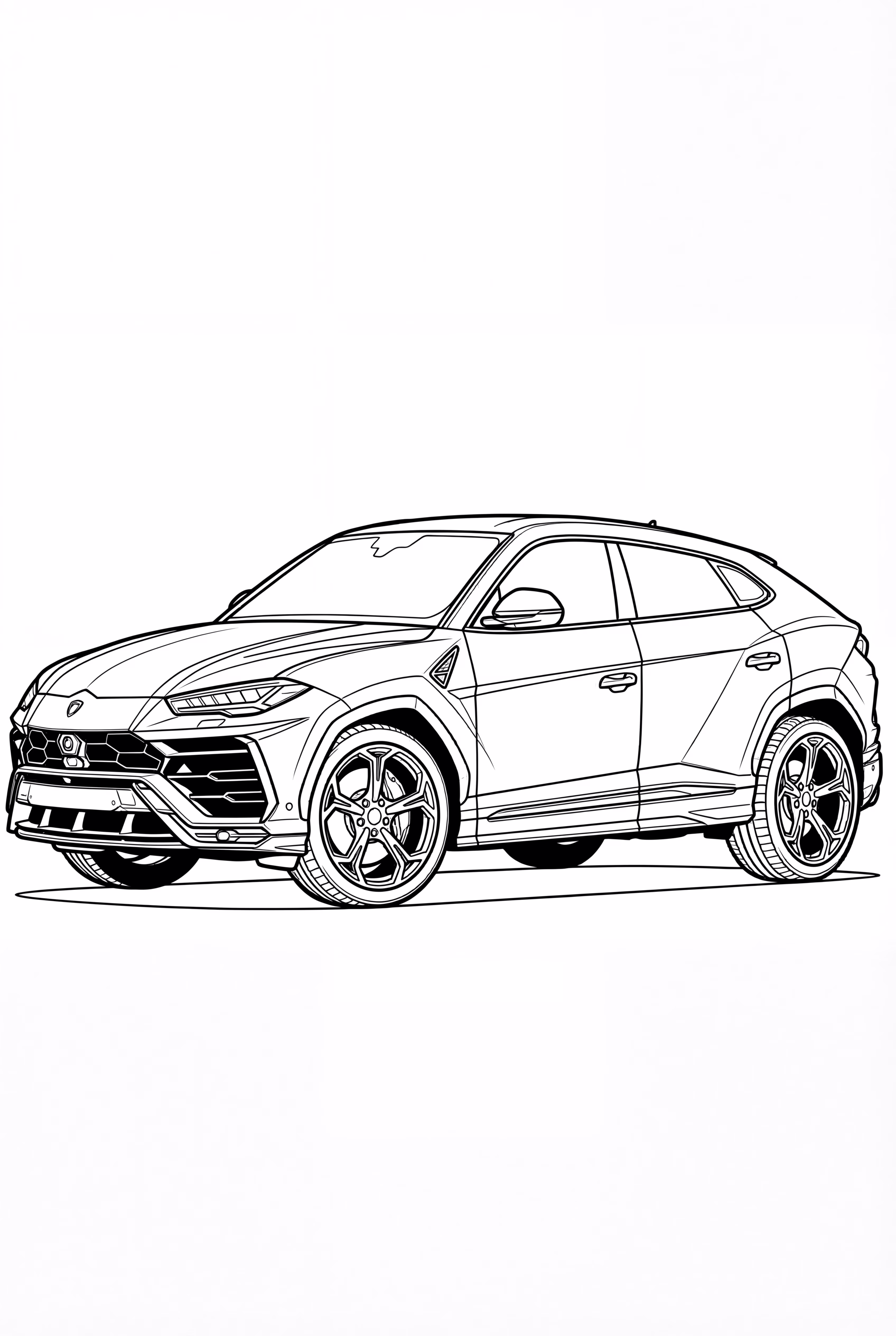 Simple Urus Side View
