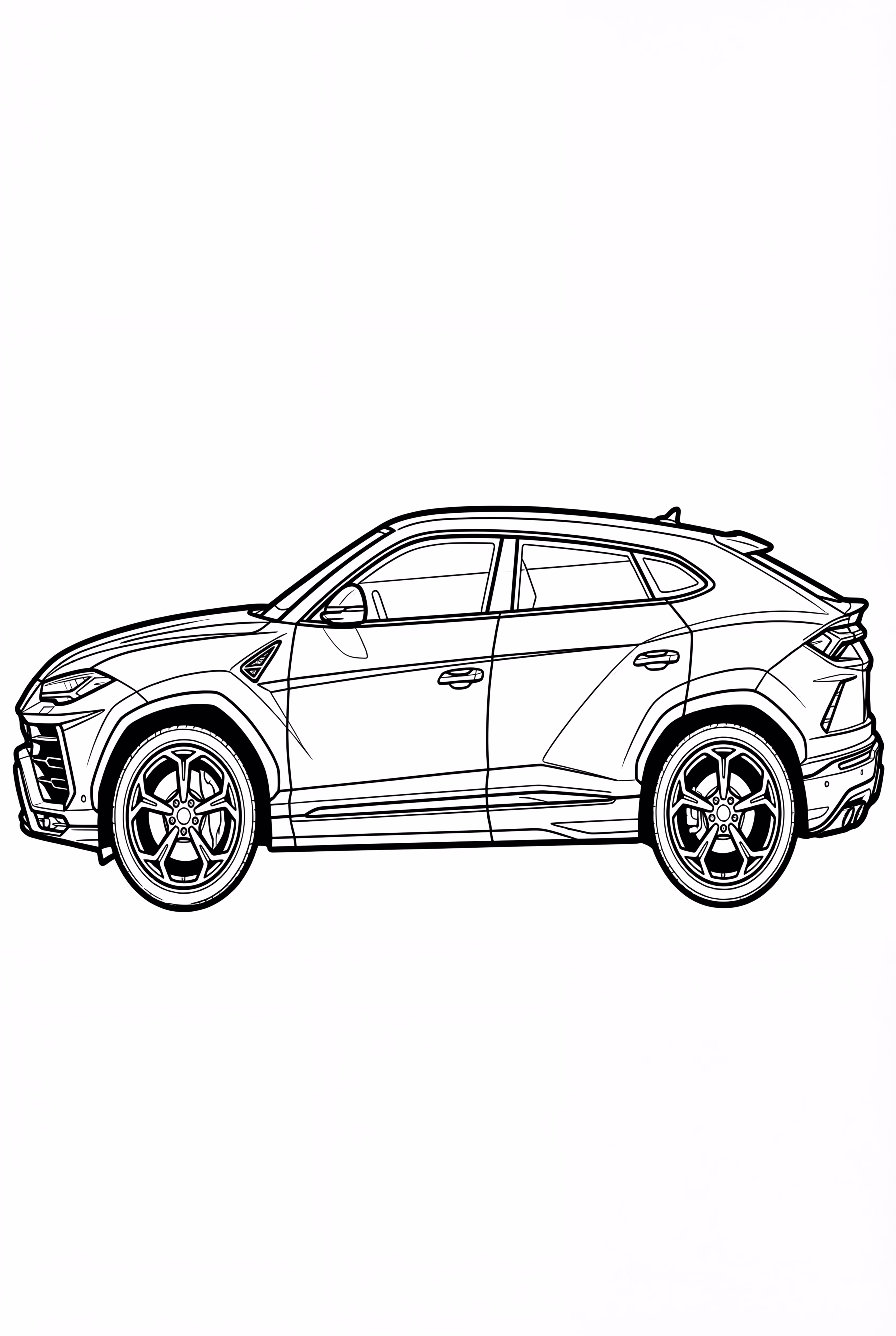 Simple Urus Side View