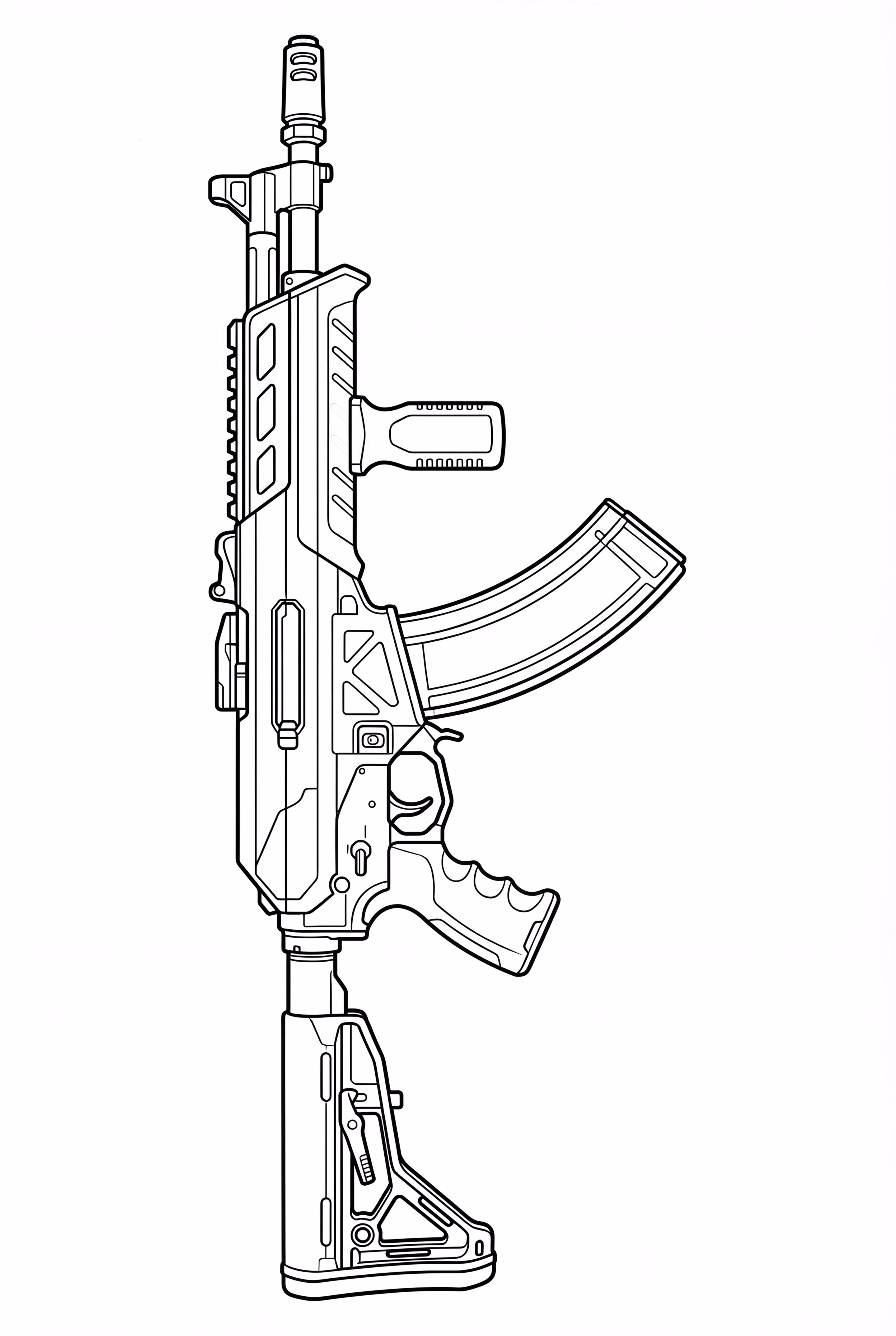 Simple Valorant Vandal Outline