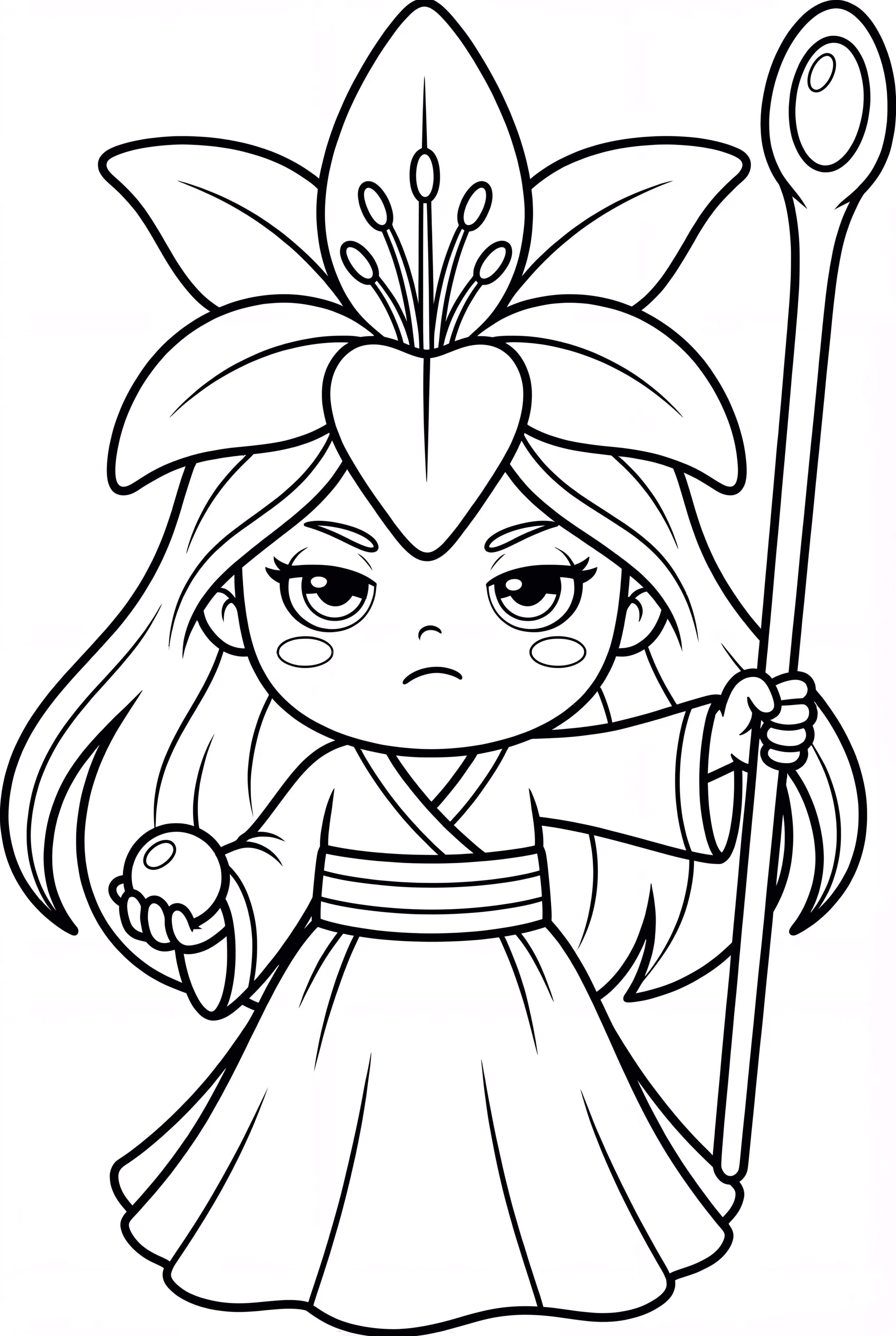 简单白百合 饼干连萌王国头像