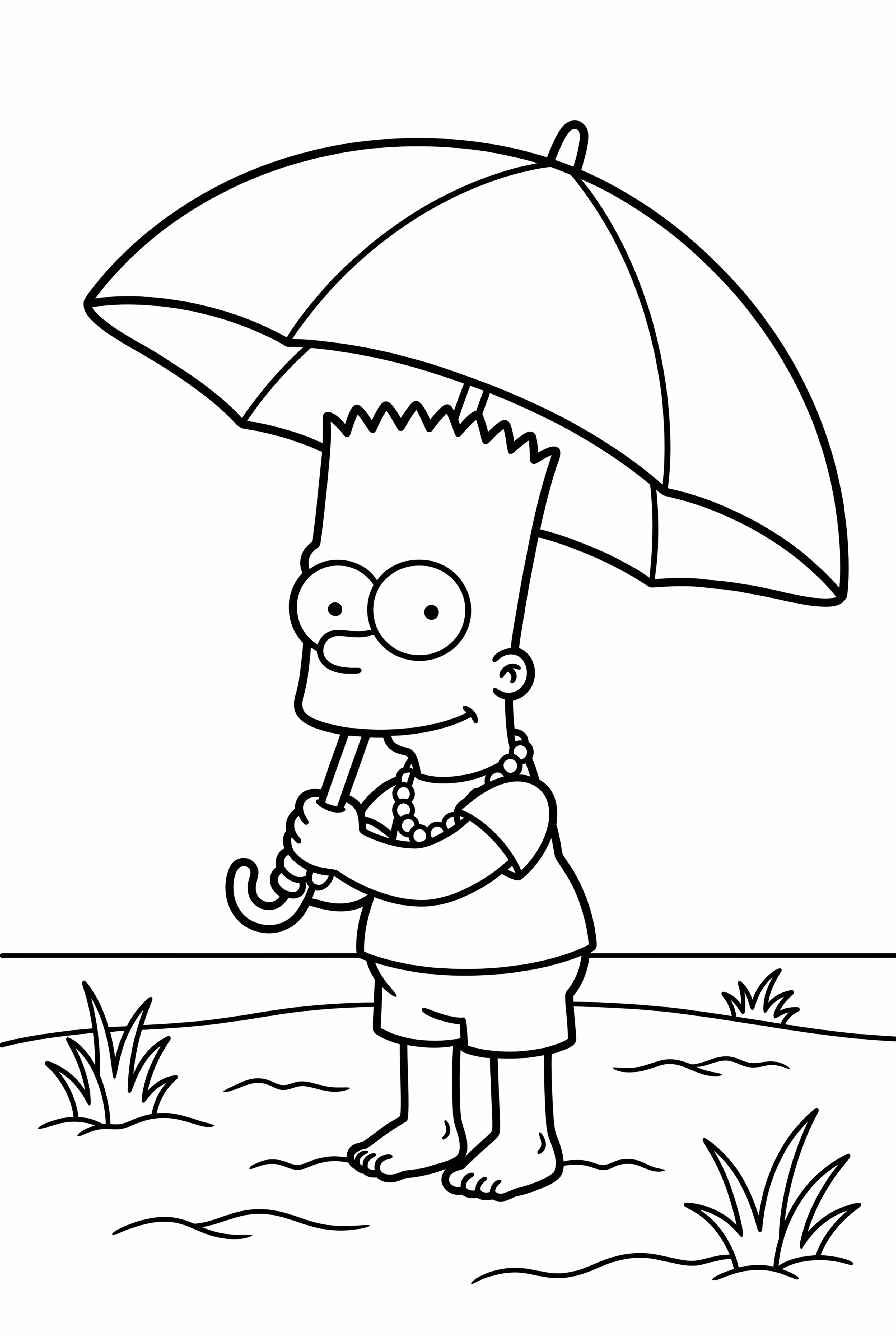 Simpsons Beach Vacation In Shelbyville