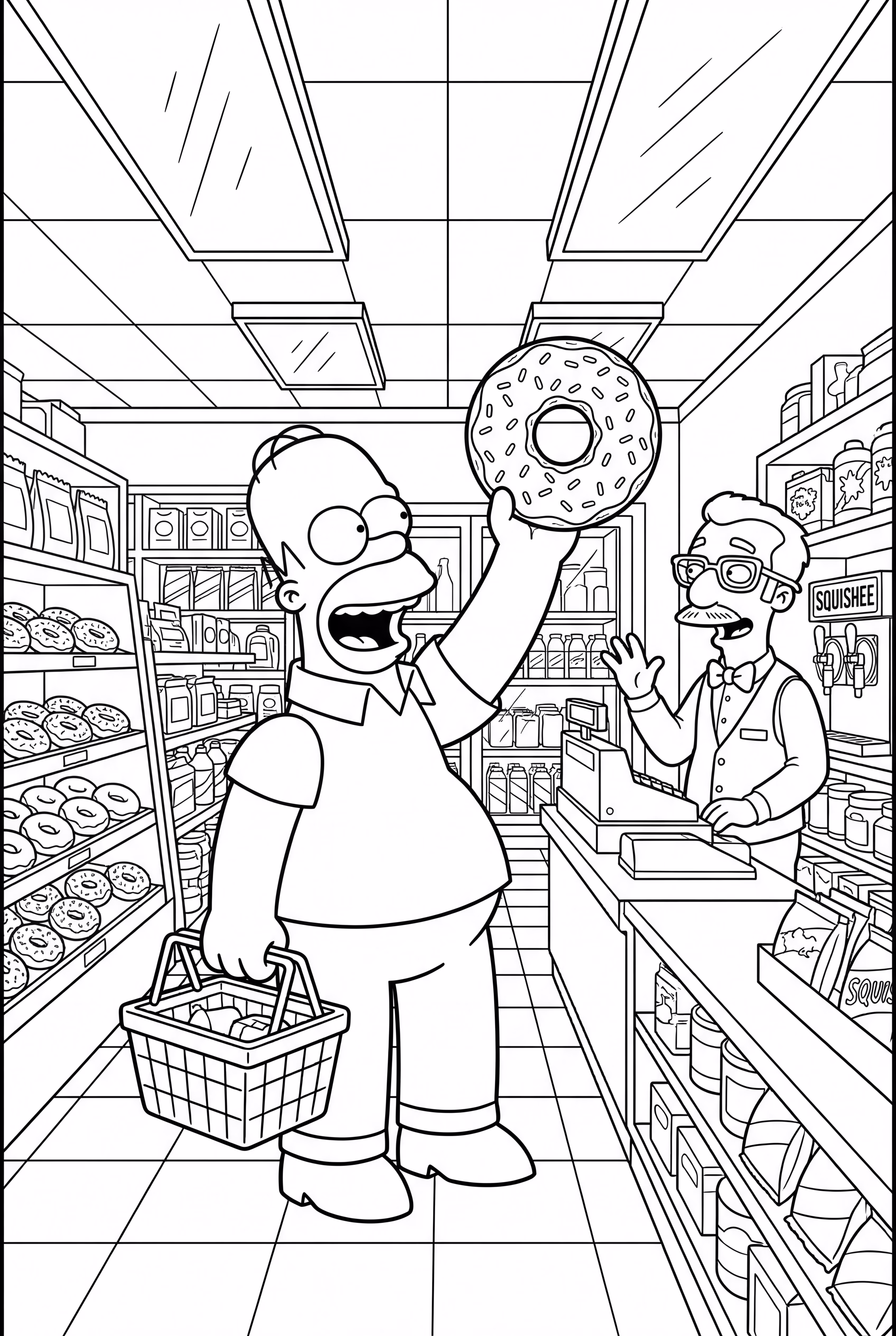 Simpsons Kwik-E-Mart Shopping Spree