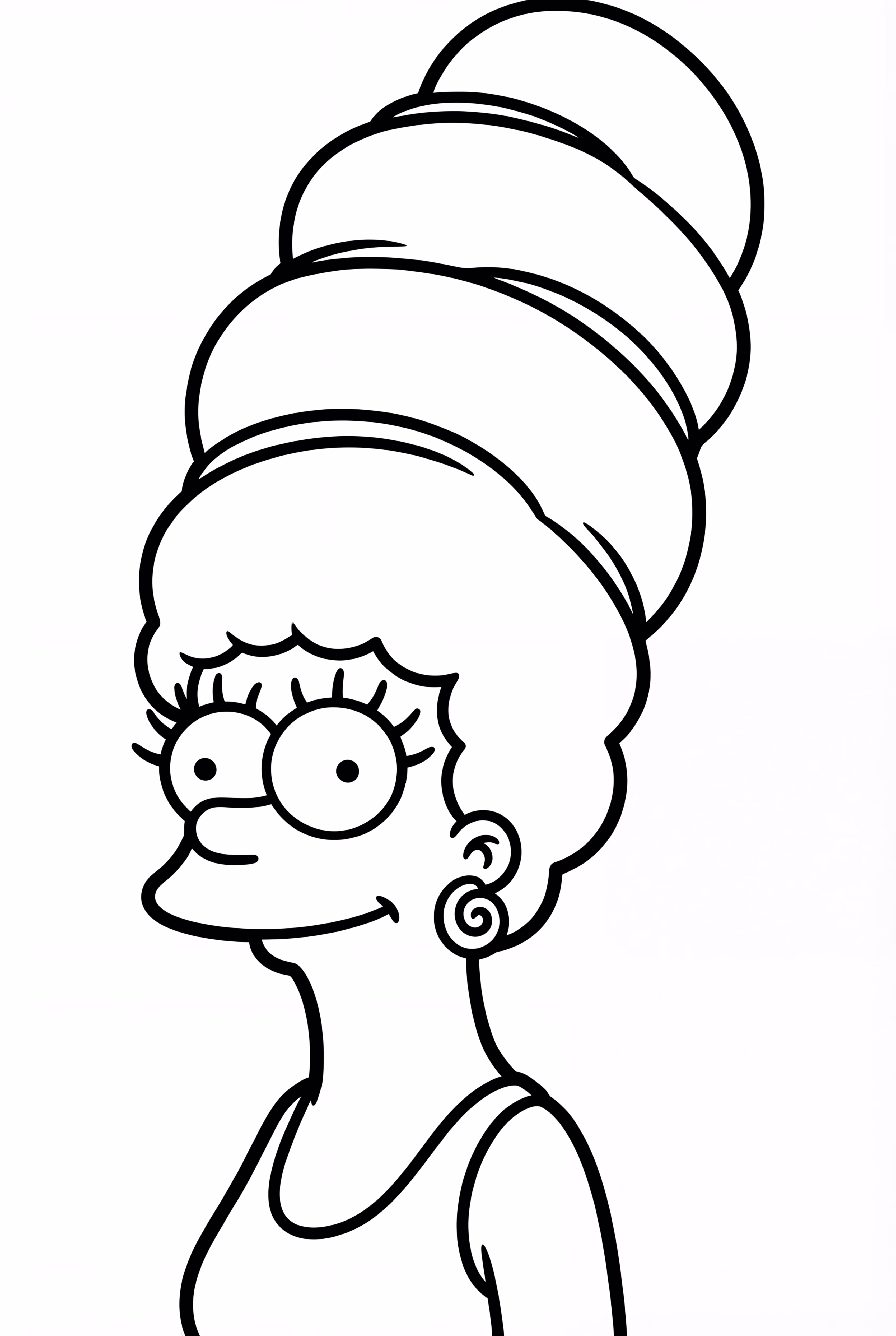Simpsons Marge’s Giant Hair Salon