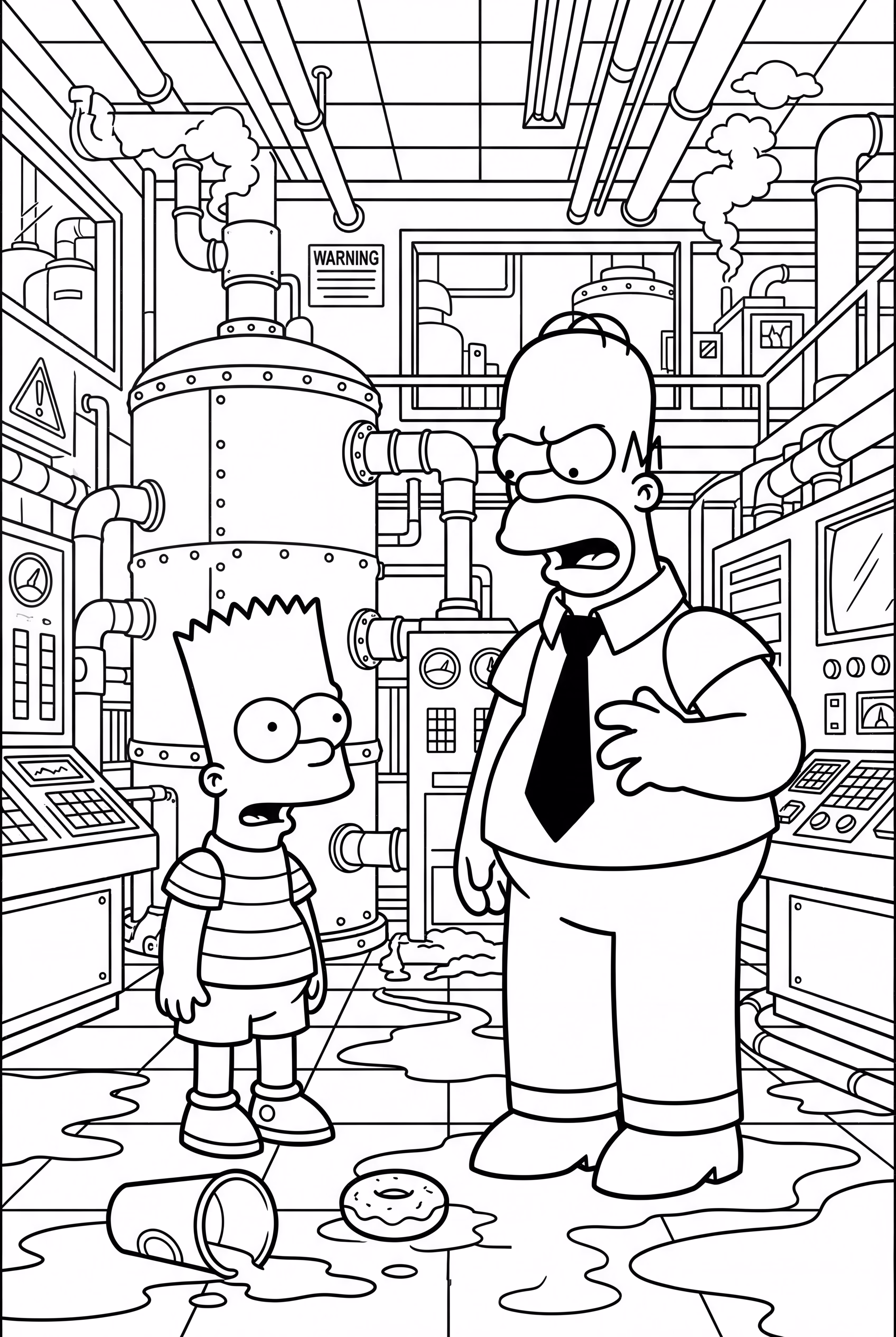 Simpsons Nuclear Power Plant Mishap