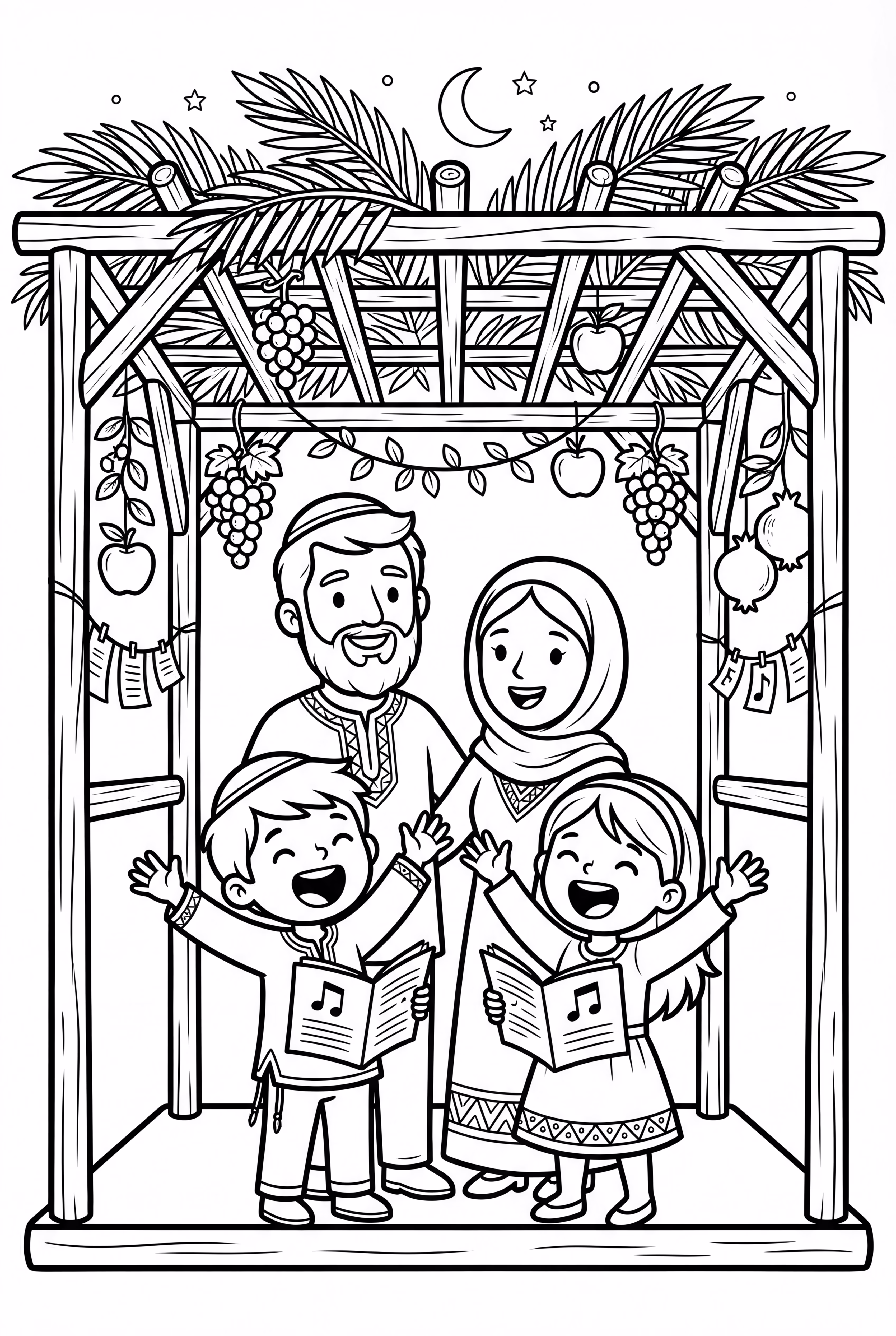 Singing Songs During Sukkot