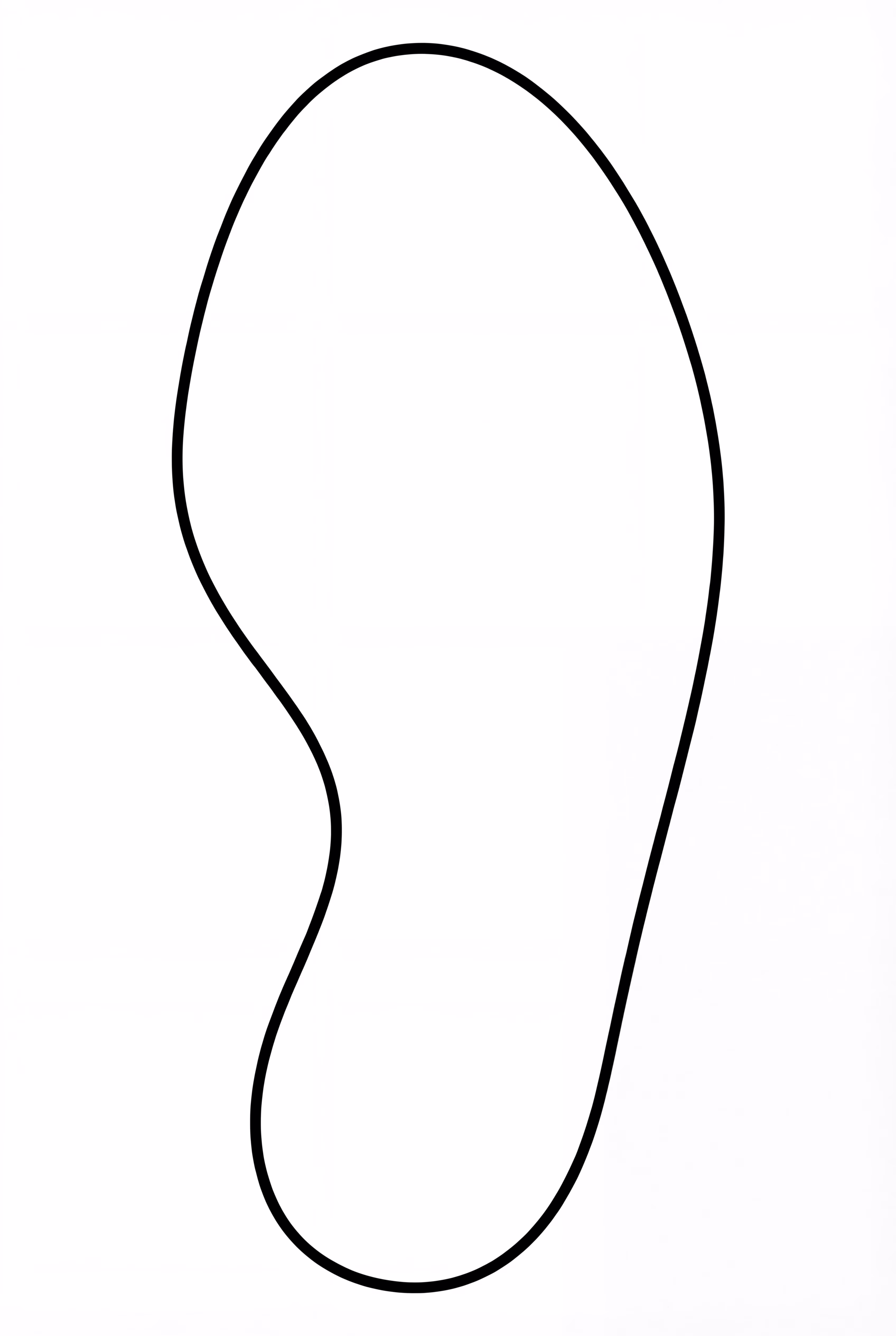 Siren Head's Giant Footprint