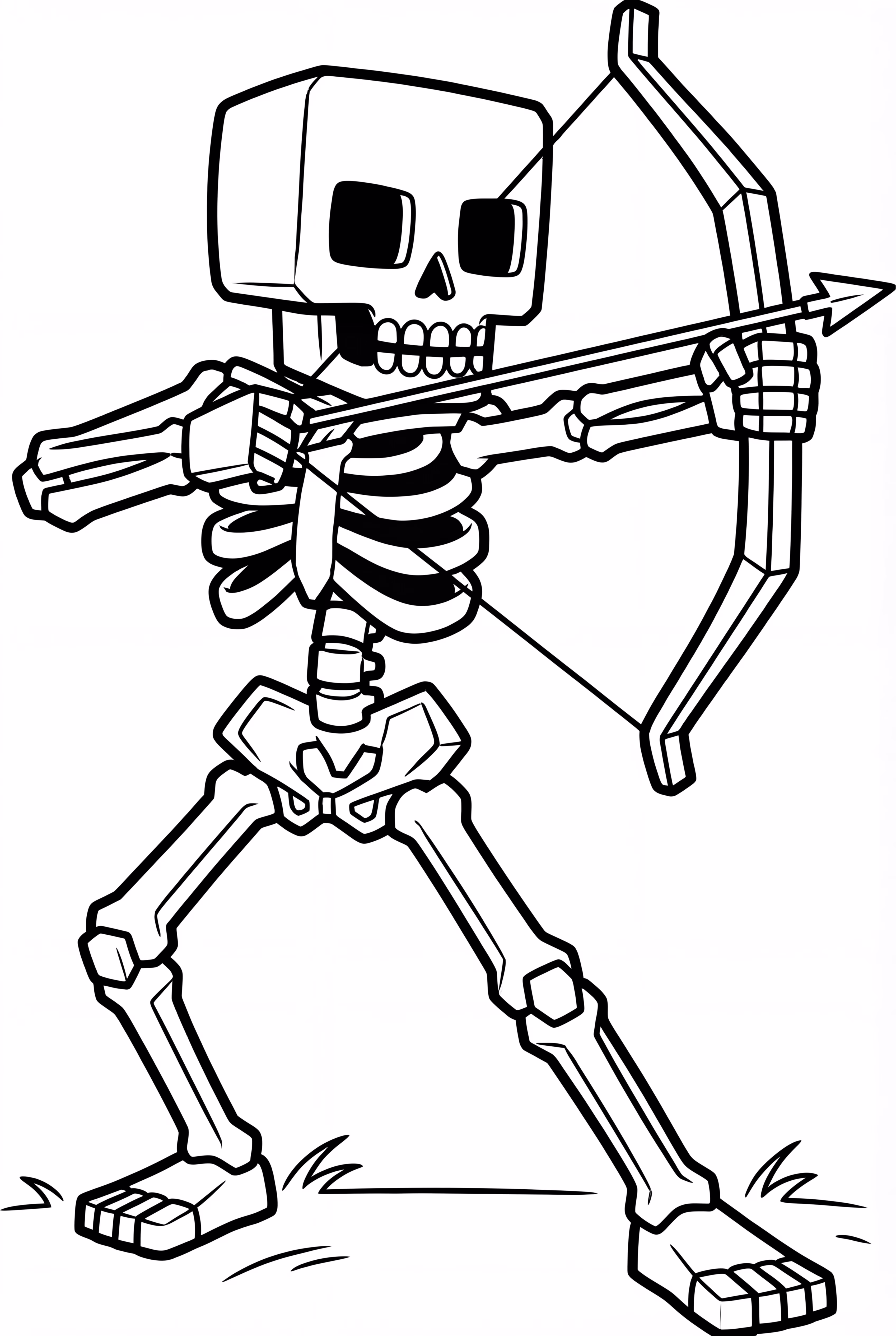 skeleton minecraft archer