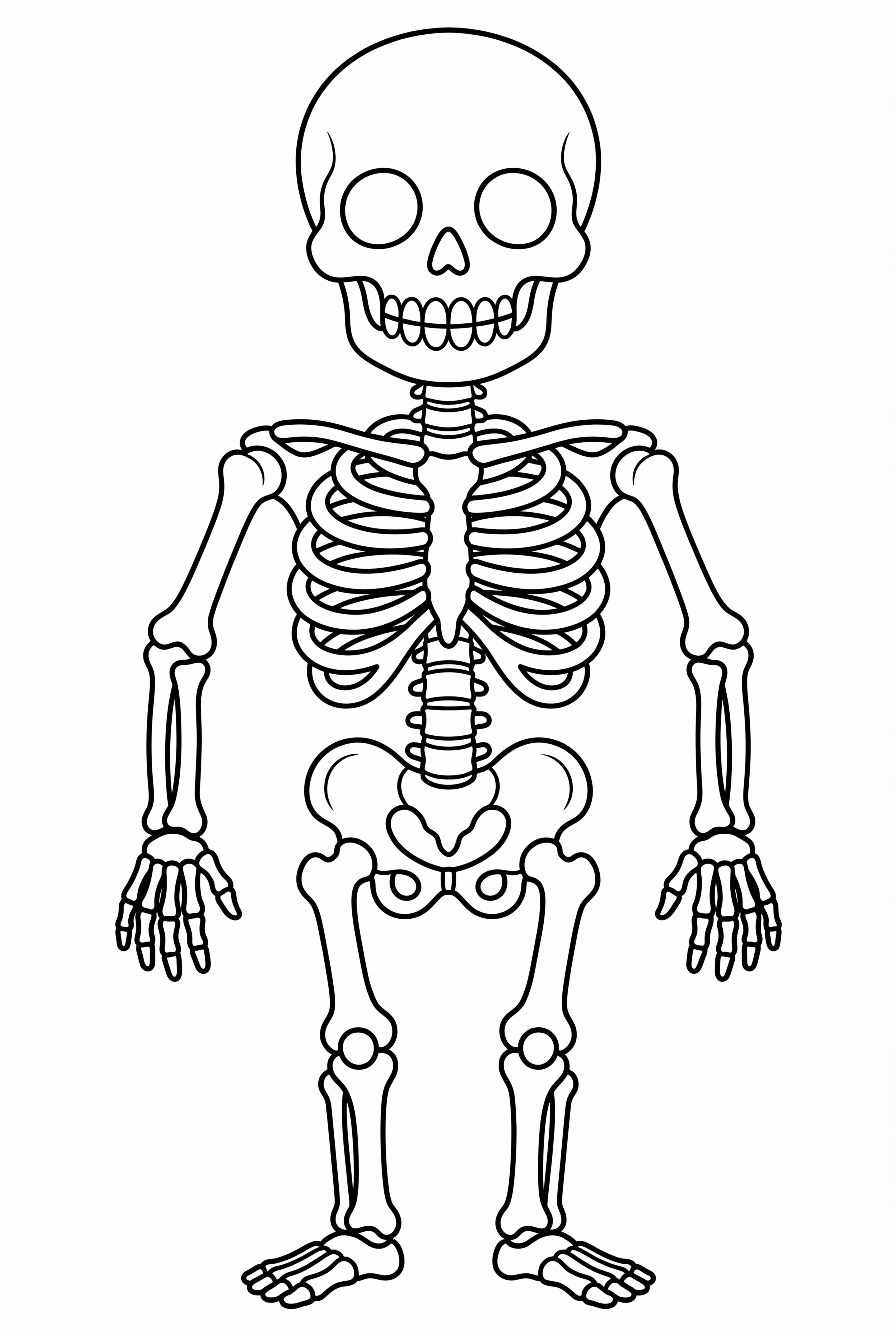 skeleton printable easy