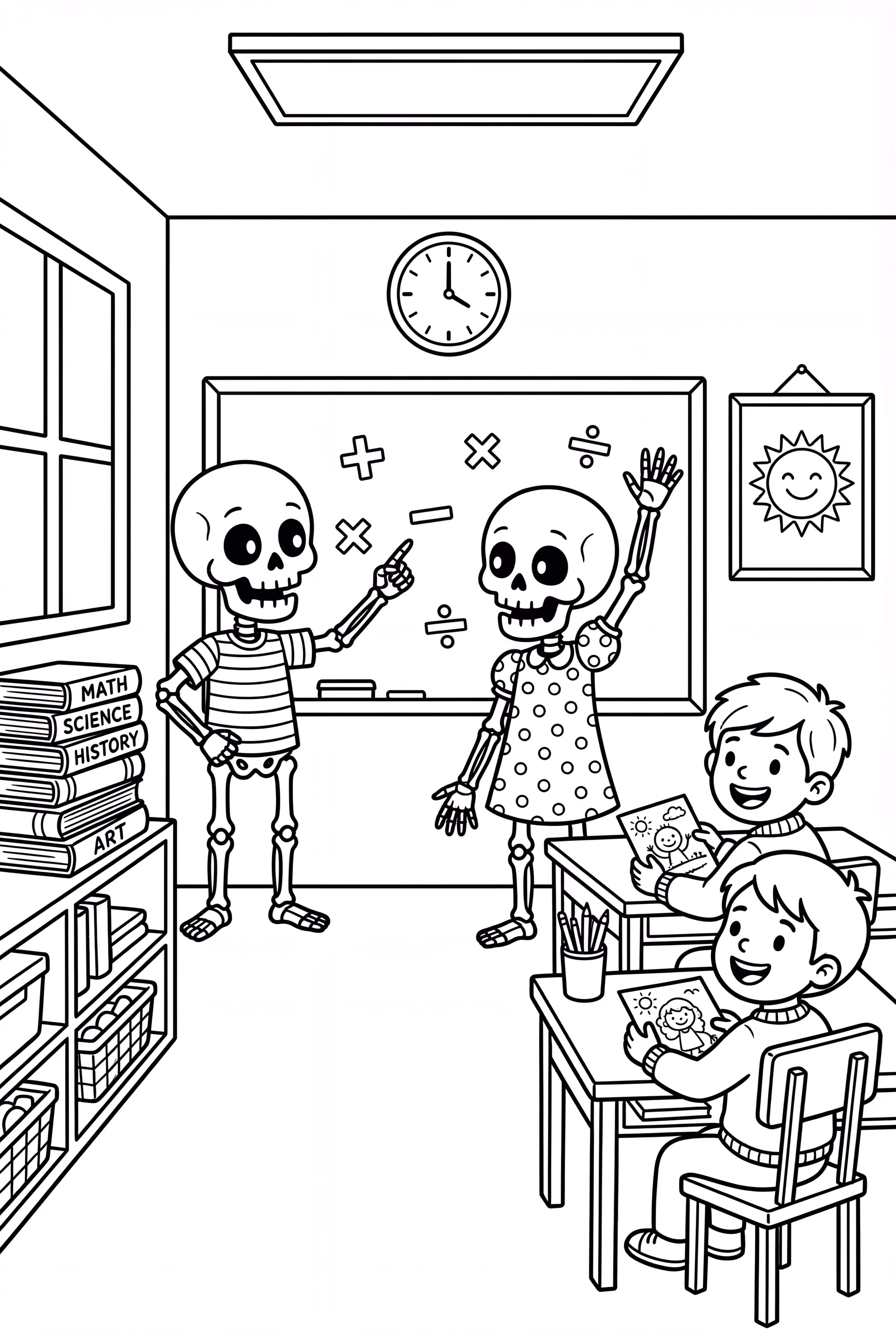 skeleton school fun-2