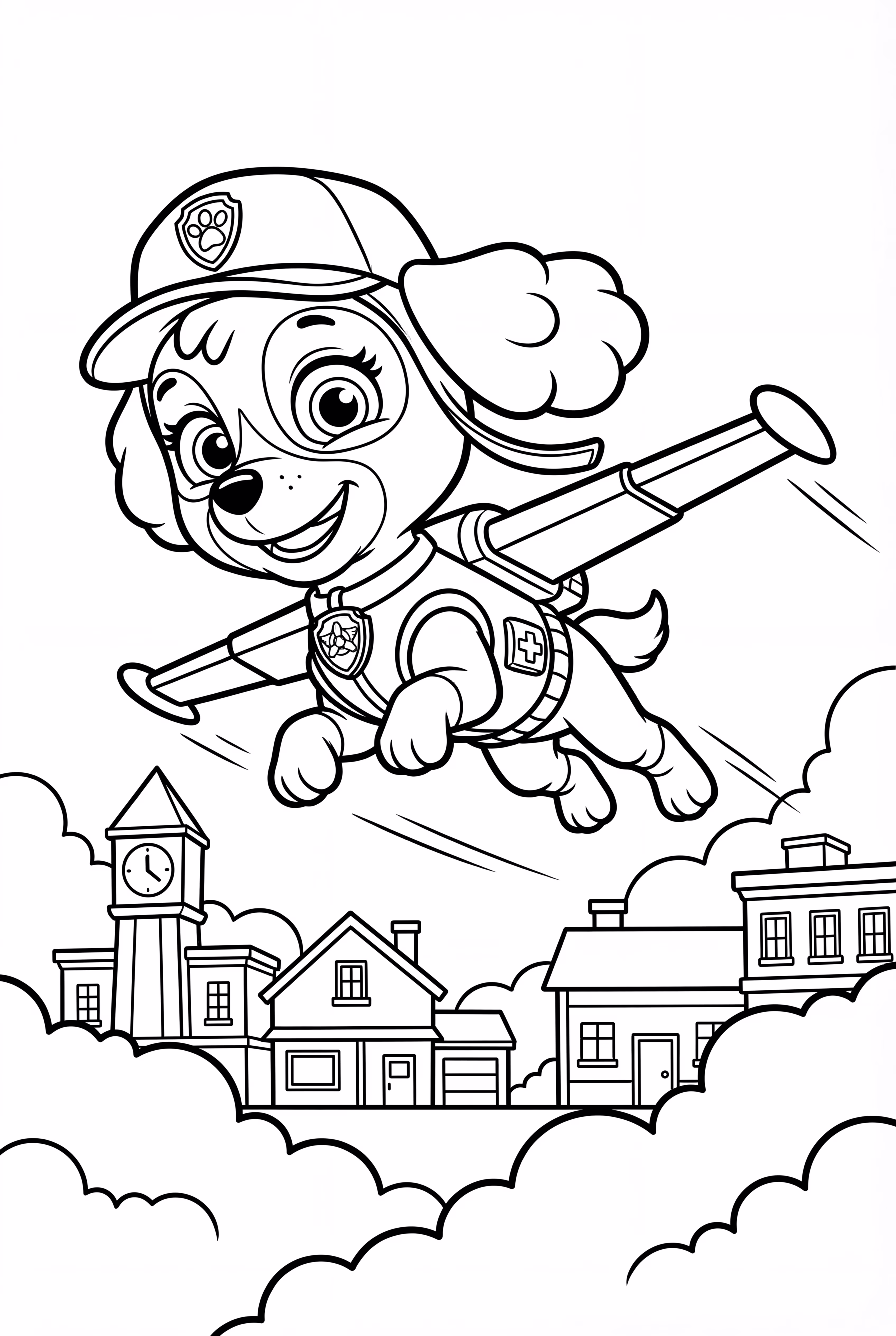Skye Paw Patrol Flying High