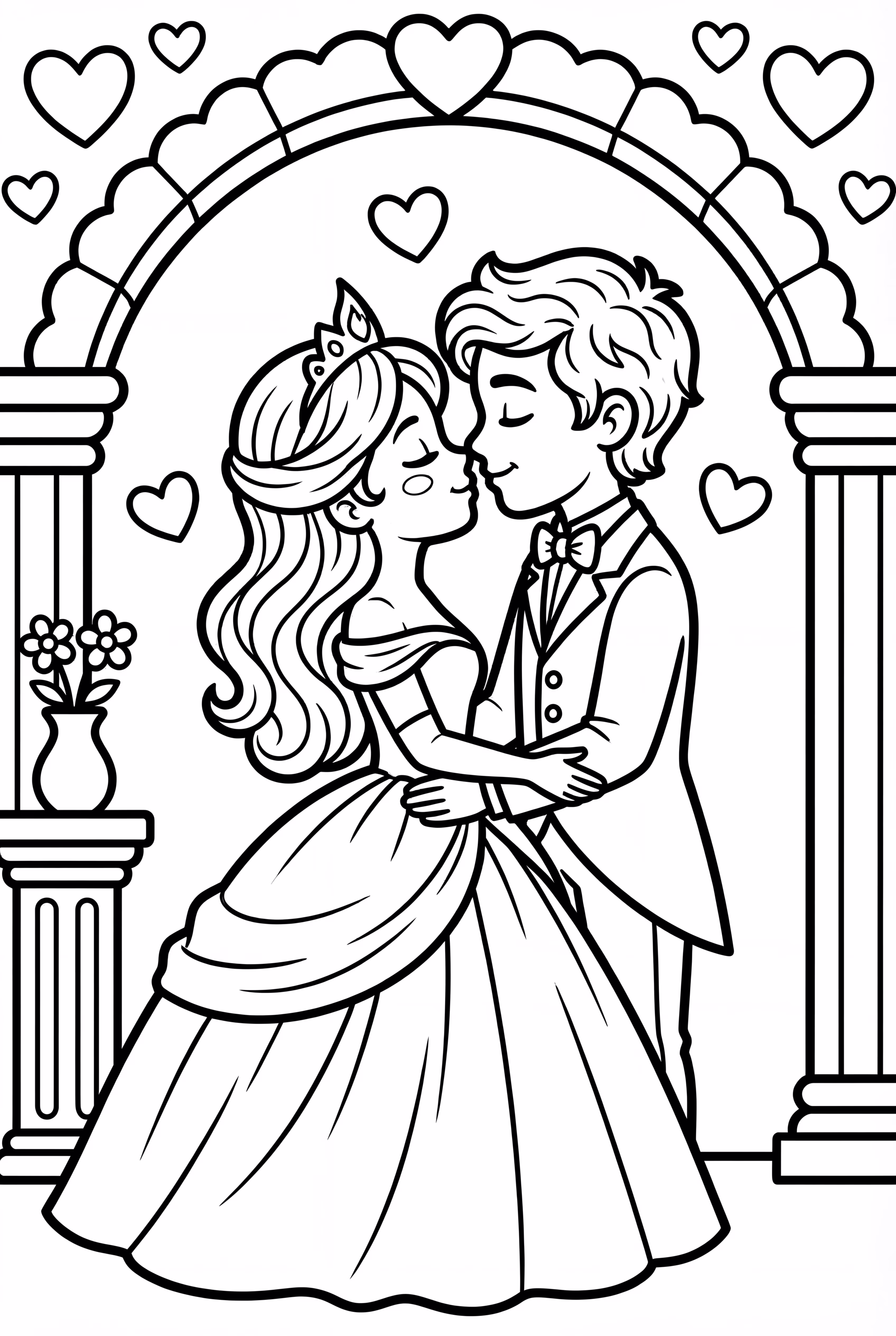 Sleeping Beauty's Magical Wedding Kiss