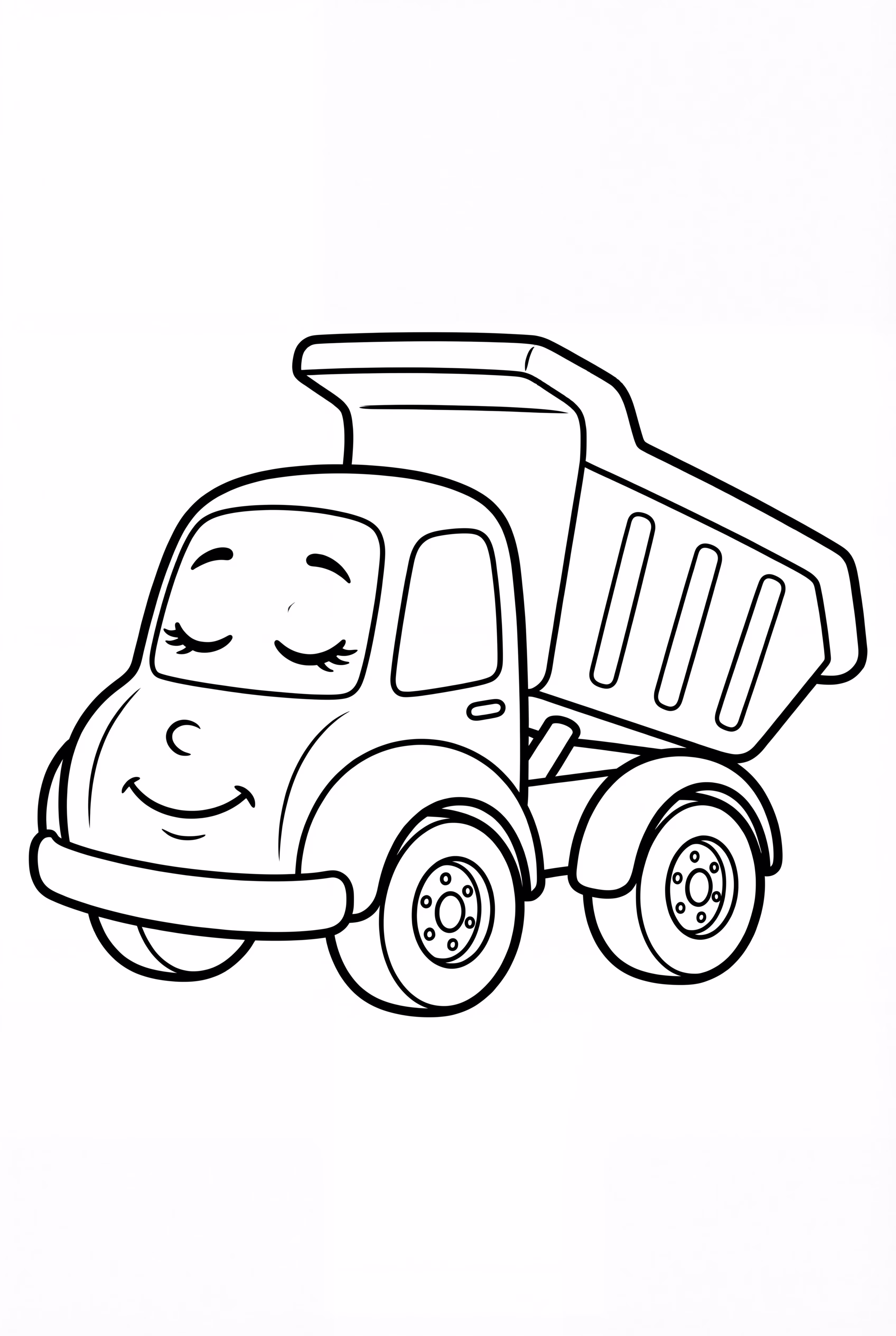 Sleeping Dump Truck