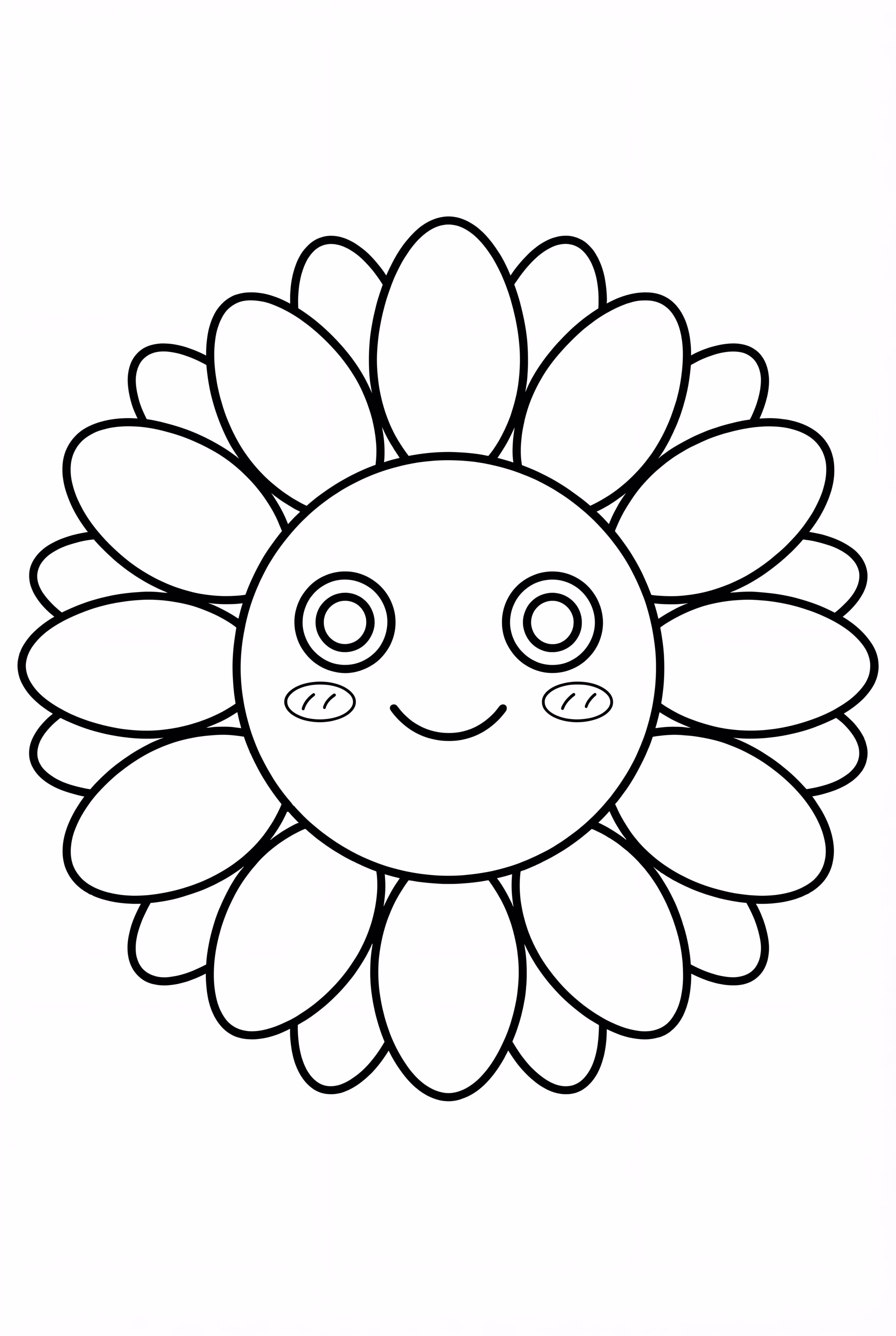 Smiling Autumn Fall Sunflower