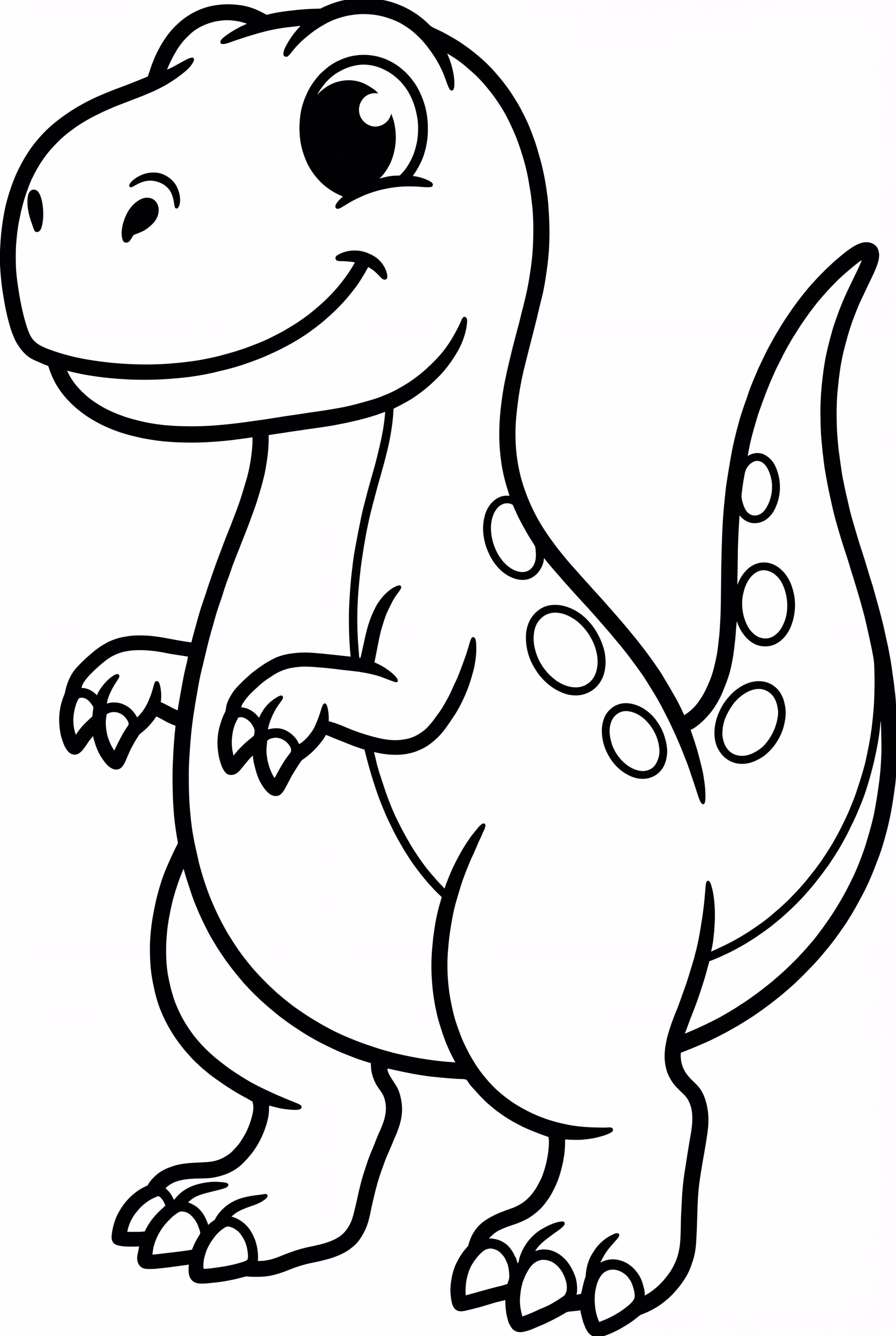 Smiling T-Rex In The Sun