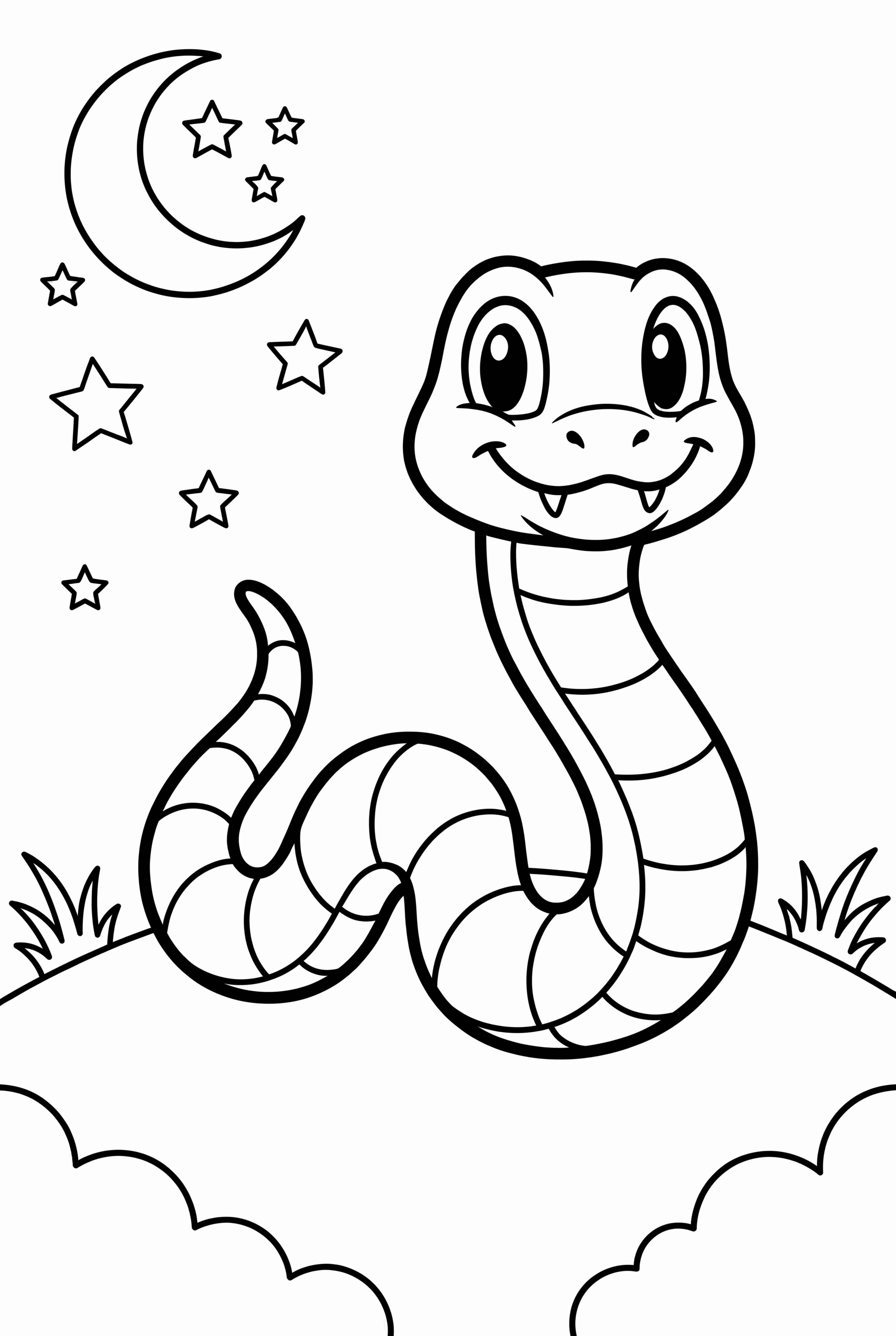 Snake Moonlight Dance