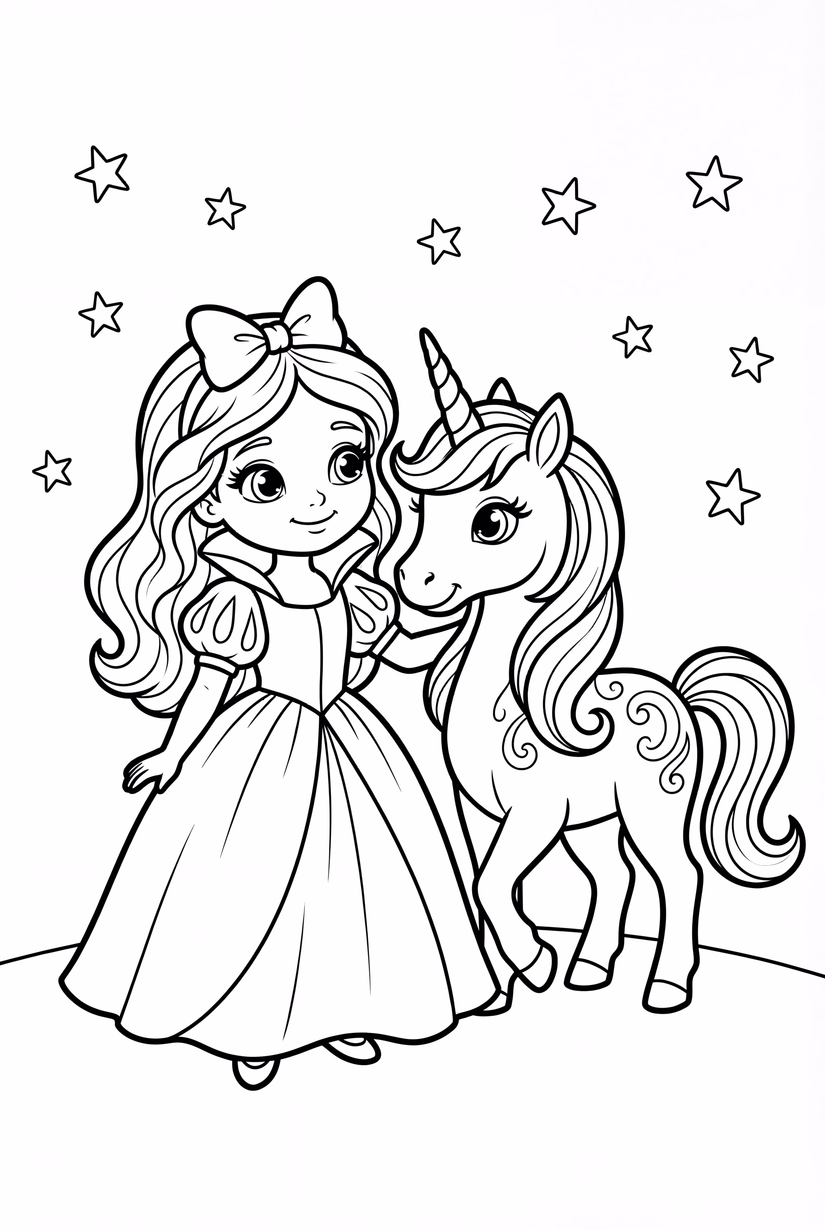 Snow White's Encounter with a Magical Creature